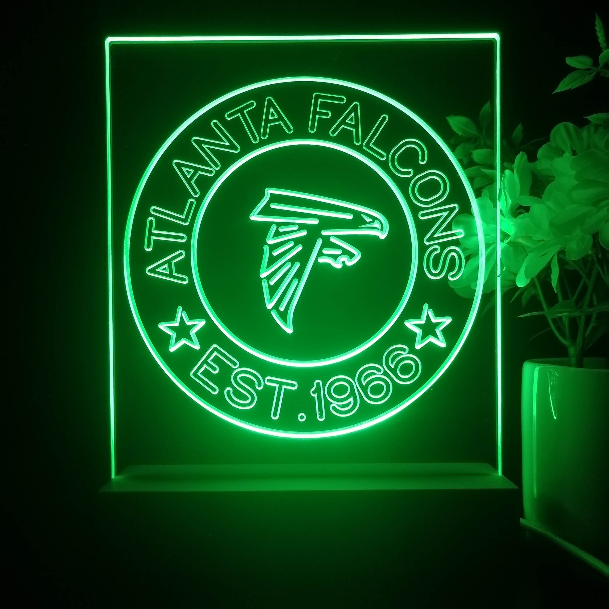 Personalized Atlanta Falcons Souvenir Neon LED Night Light Sign