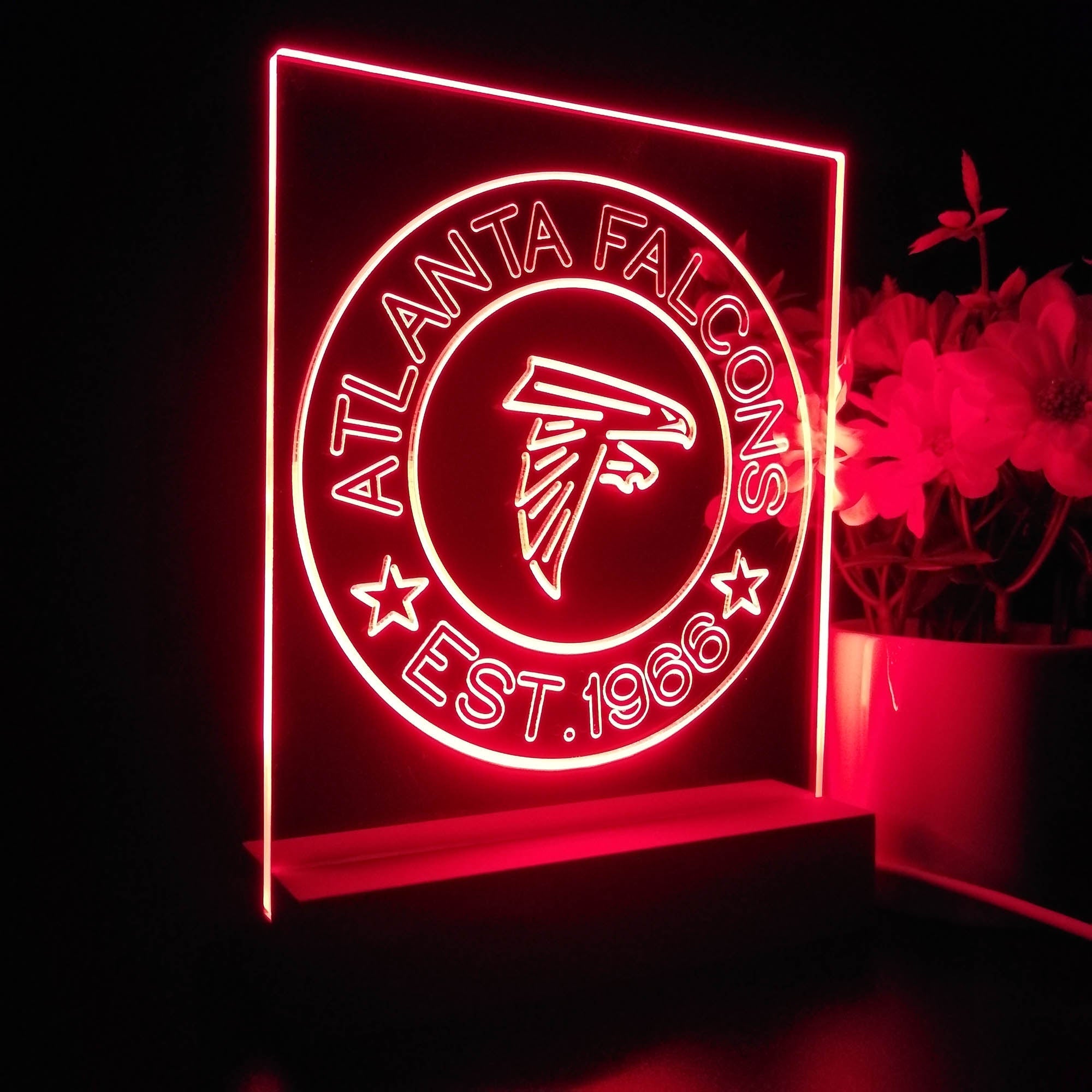 Personalized Atlanta Falcons Souvenir Neon LED Night Light Sign