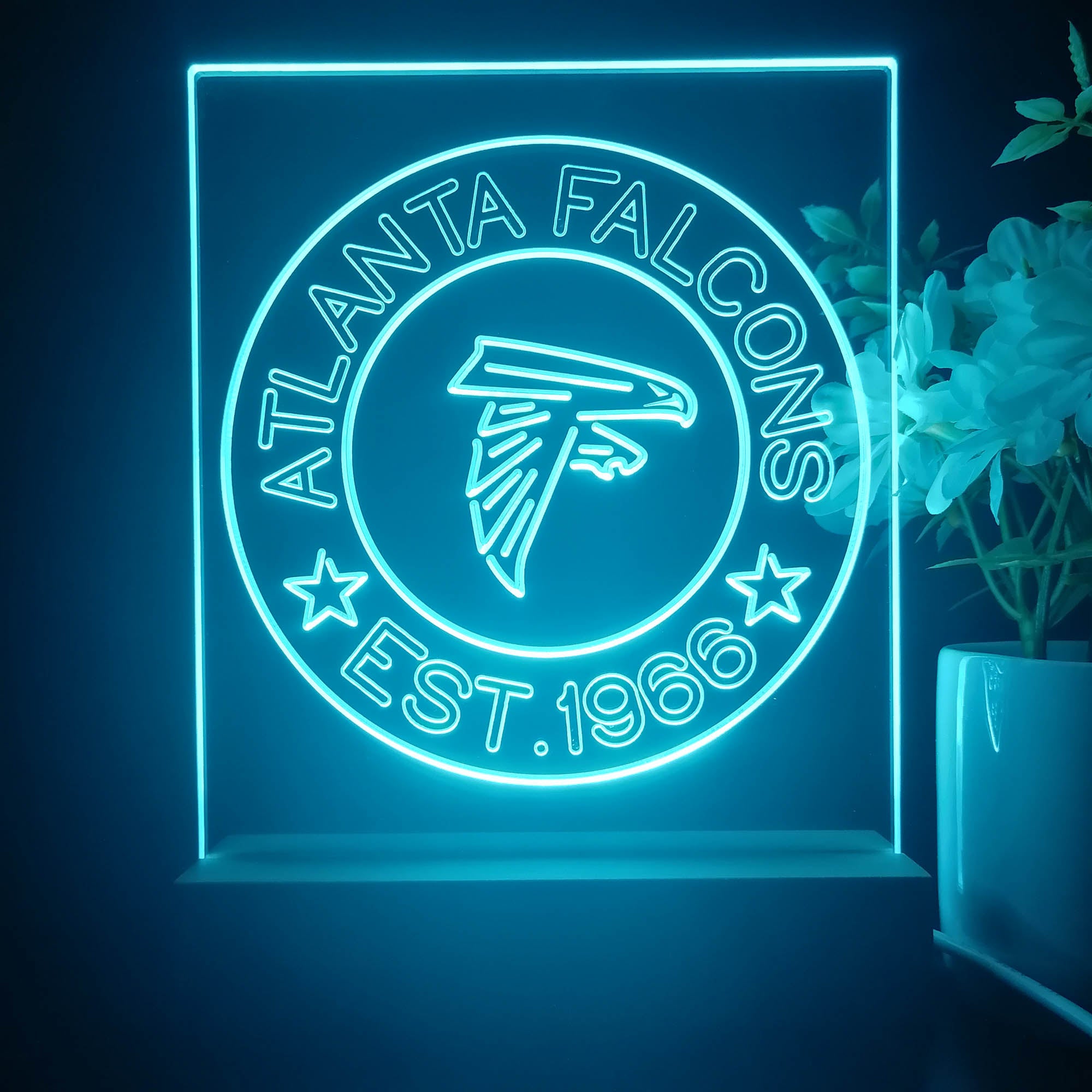 Personalized Atlanta Falcons Souvenir Neon LED Night Light Sign