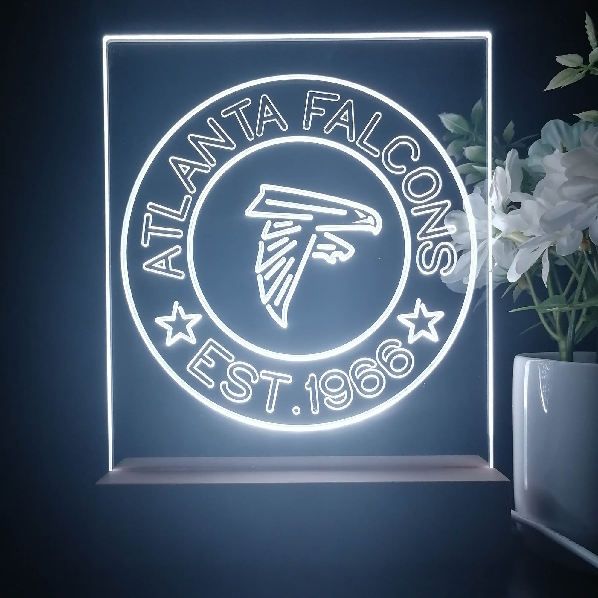 Personalized Atlanta Falcons Souvenir Neon LED Night Light Sign