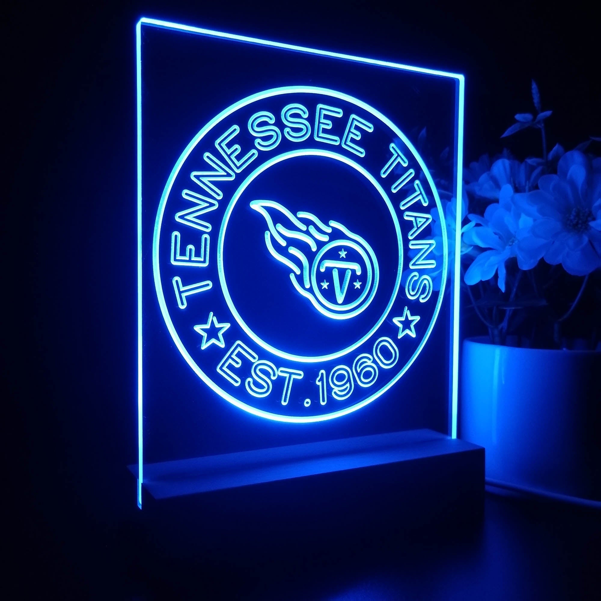 Personalized Tennessee Titans Souvenir Neon LED Night Light Sign