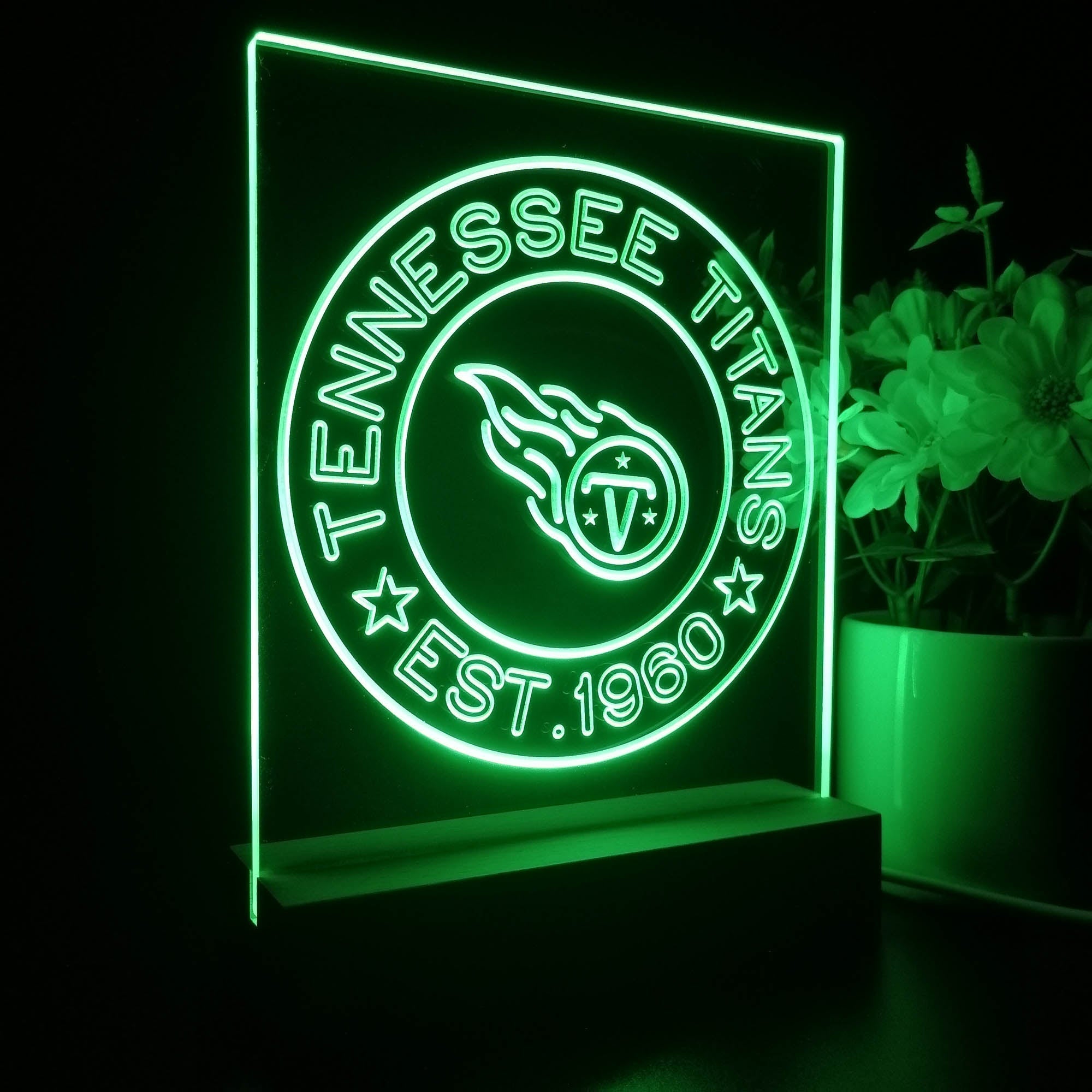 Personalized Tennessee Titans Souvenir Neon LED Night Light Sign