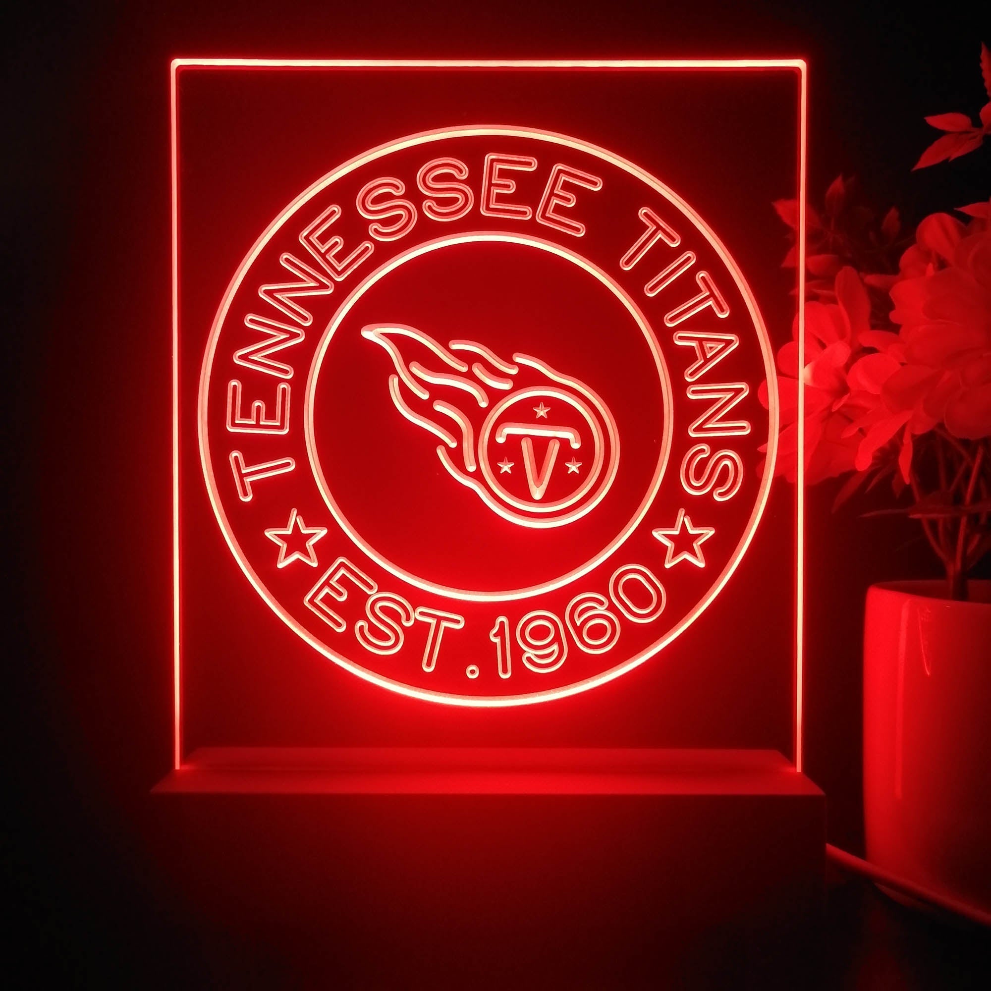 Personalized Tennessee Titans Souvenir Neon LED Night Light Sign