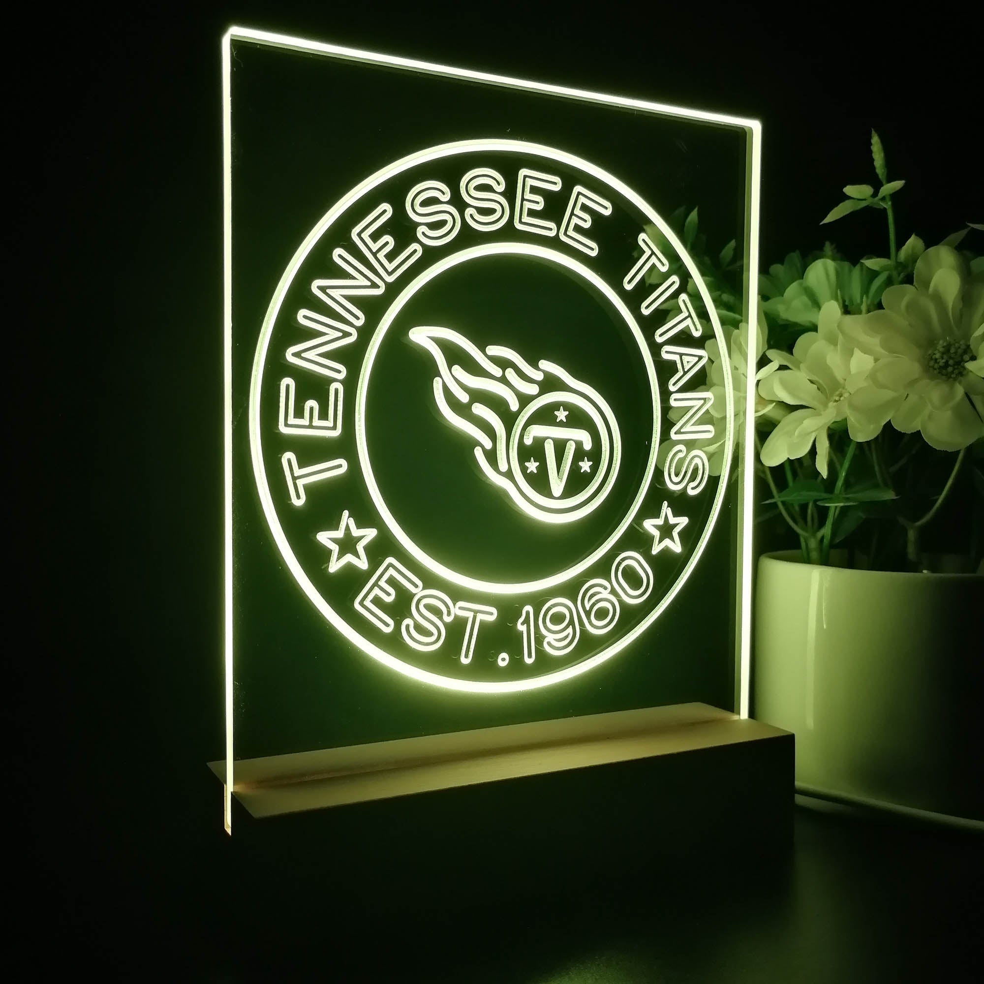 Personalized Tennessee Titans Souvenir Neon LED Night Light Sign