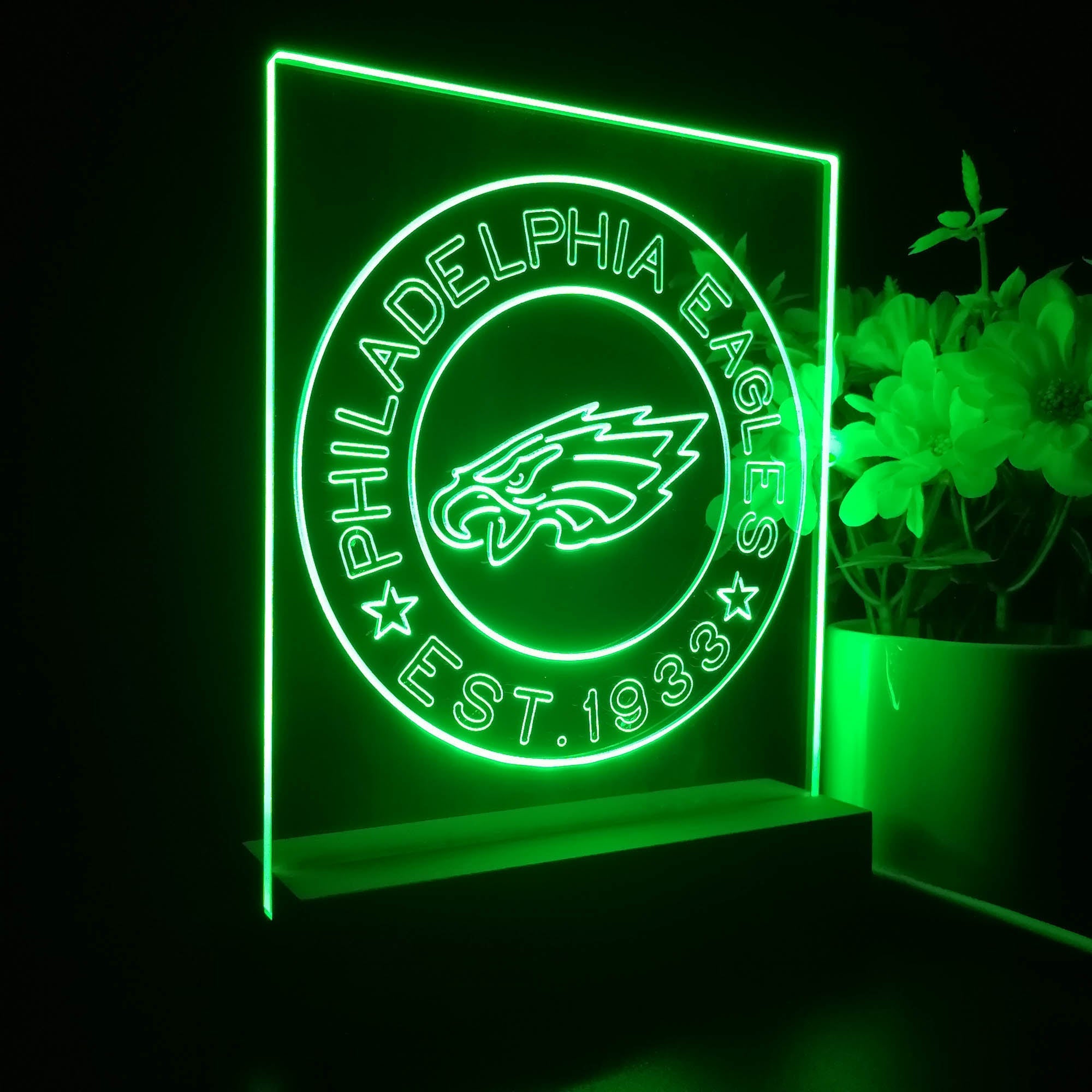 Personalized Philadelphia Eagles Souvenir Neon LED Night Light Sign