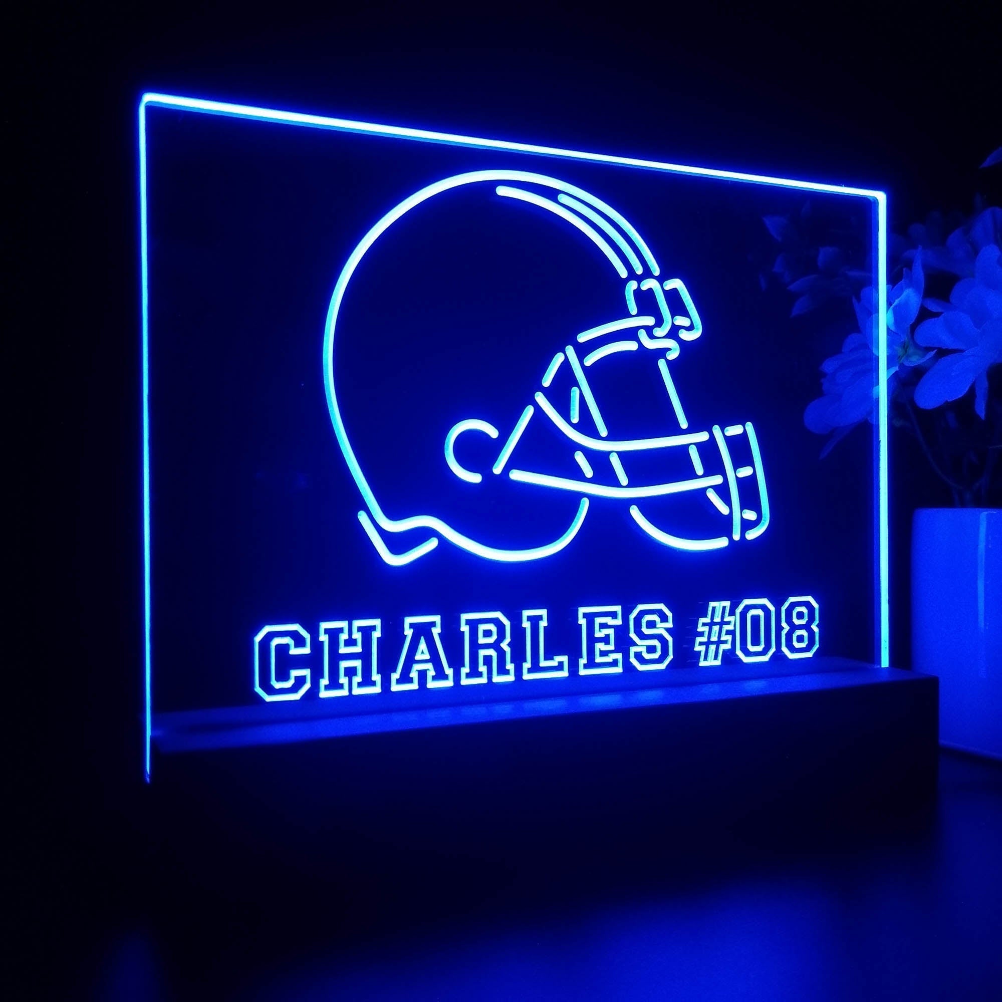 Personalized Cleveland Browns Souvenir Neon LED Night Light Sign