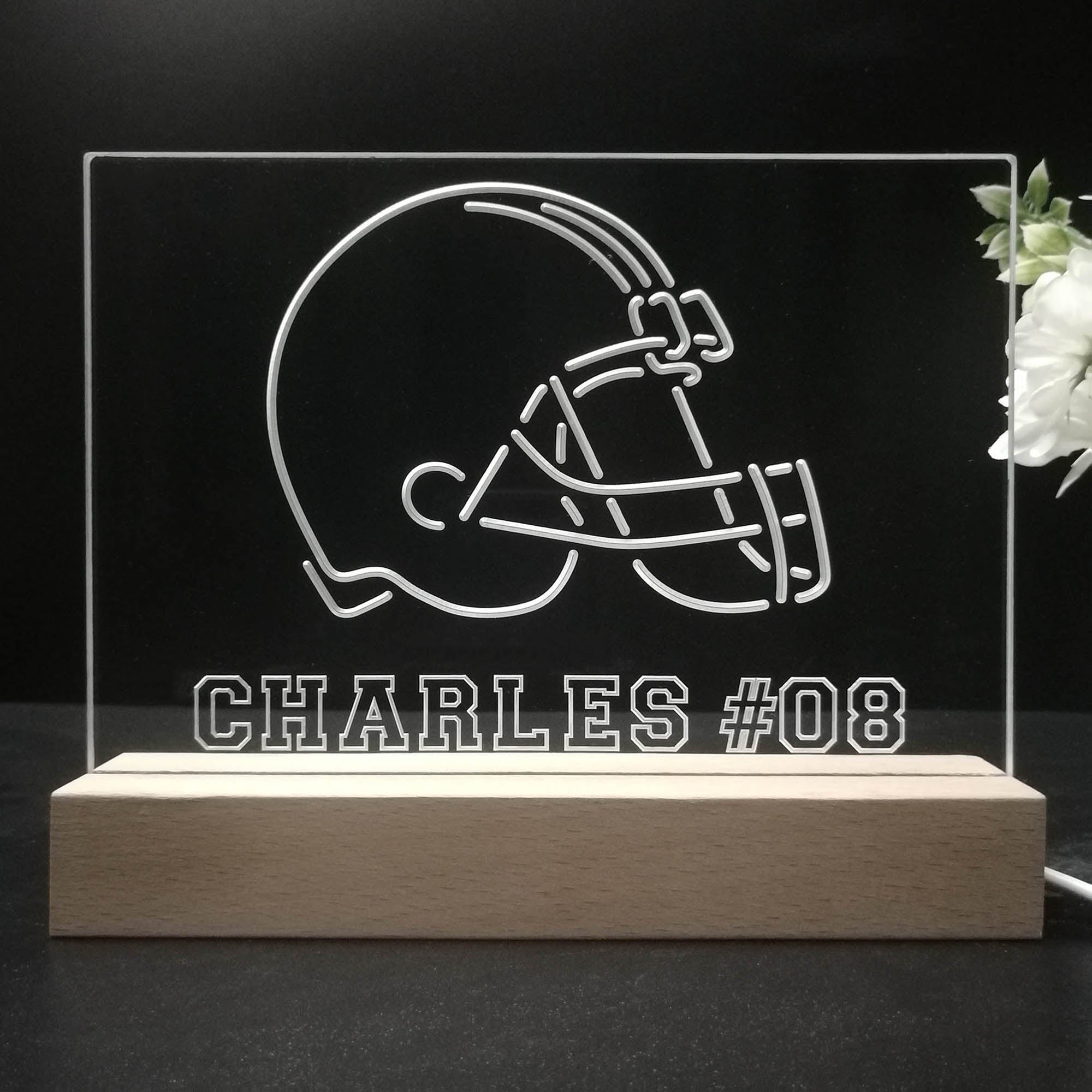 Personalized Cleveland Browns Souvenir Neon LED Night Light Sign