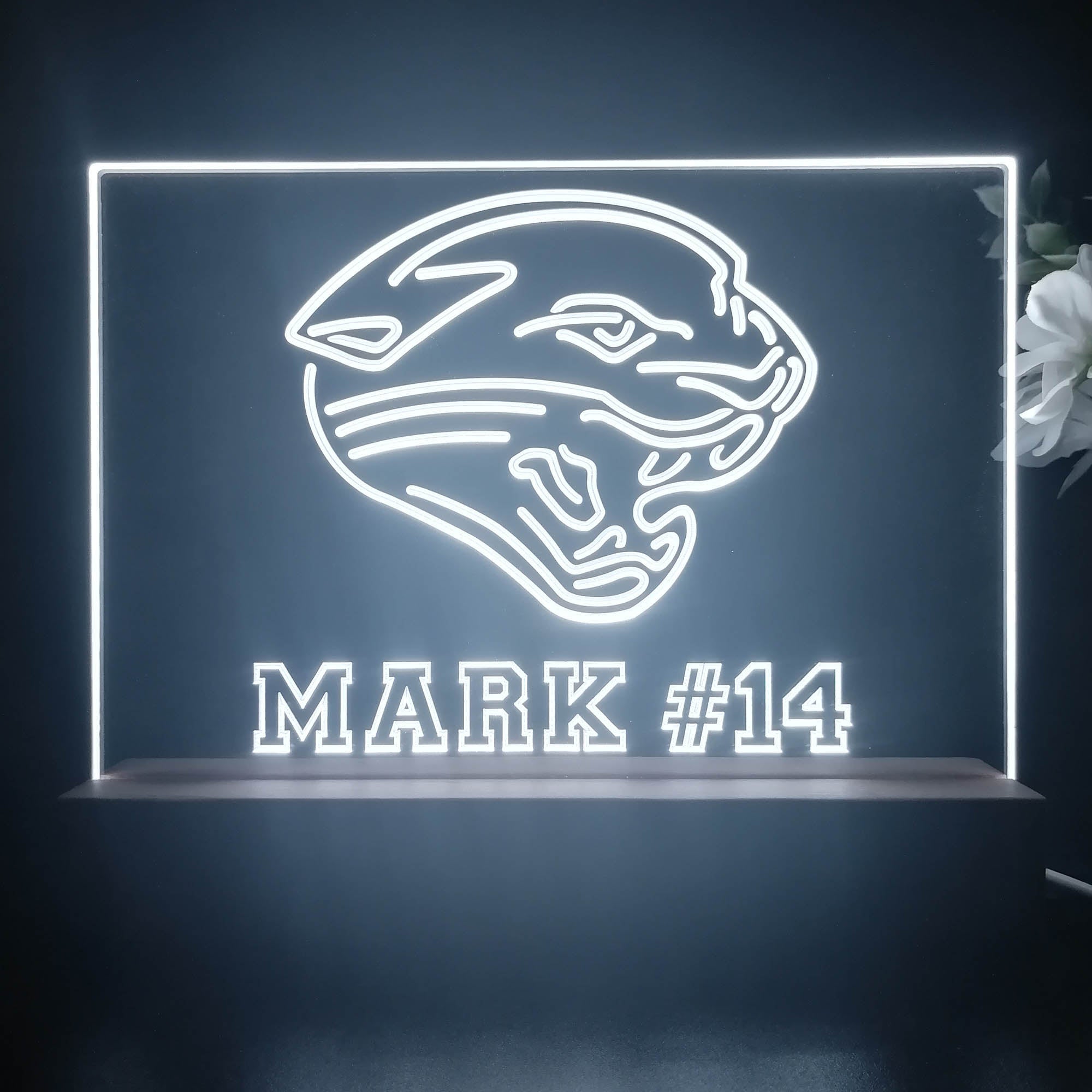 Personalized Jacksonville Jaguars Souvenir Led Light Sign