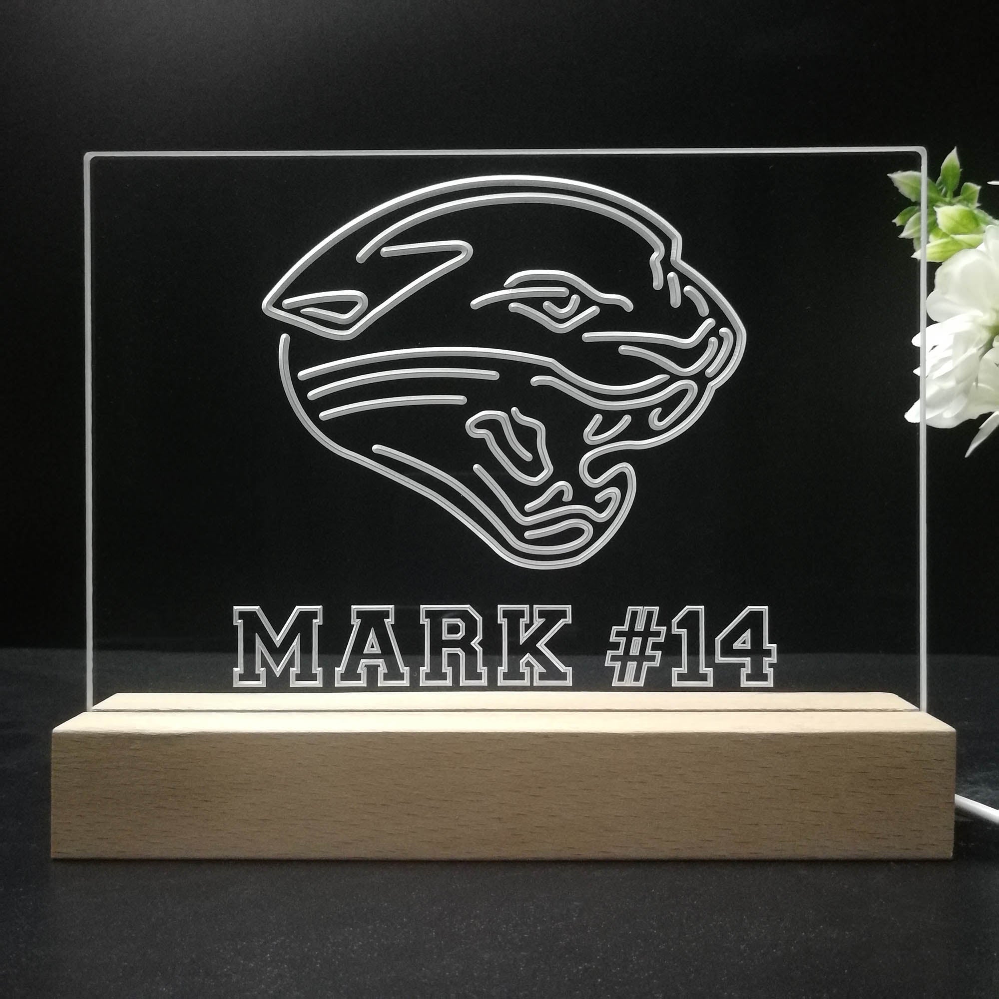 Personalized Jacksonville Jaguars Souvenir Led Light Sign