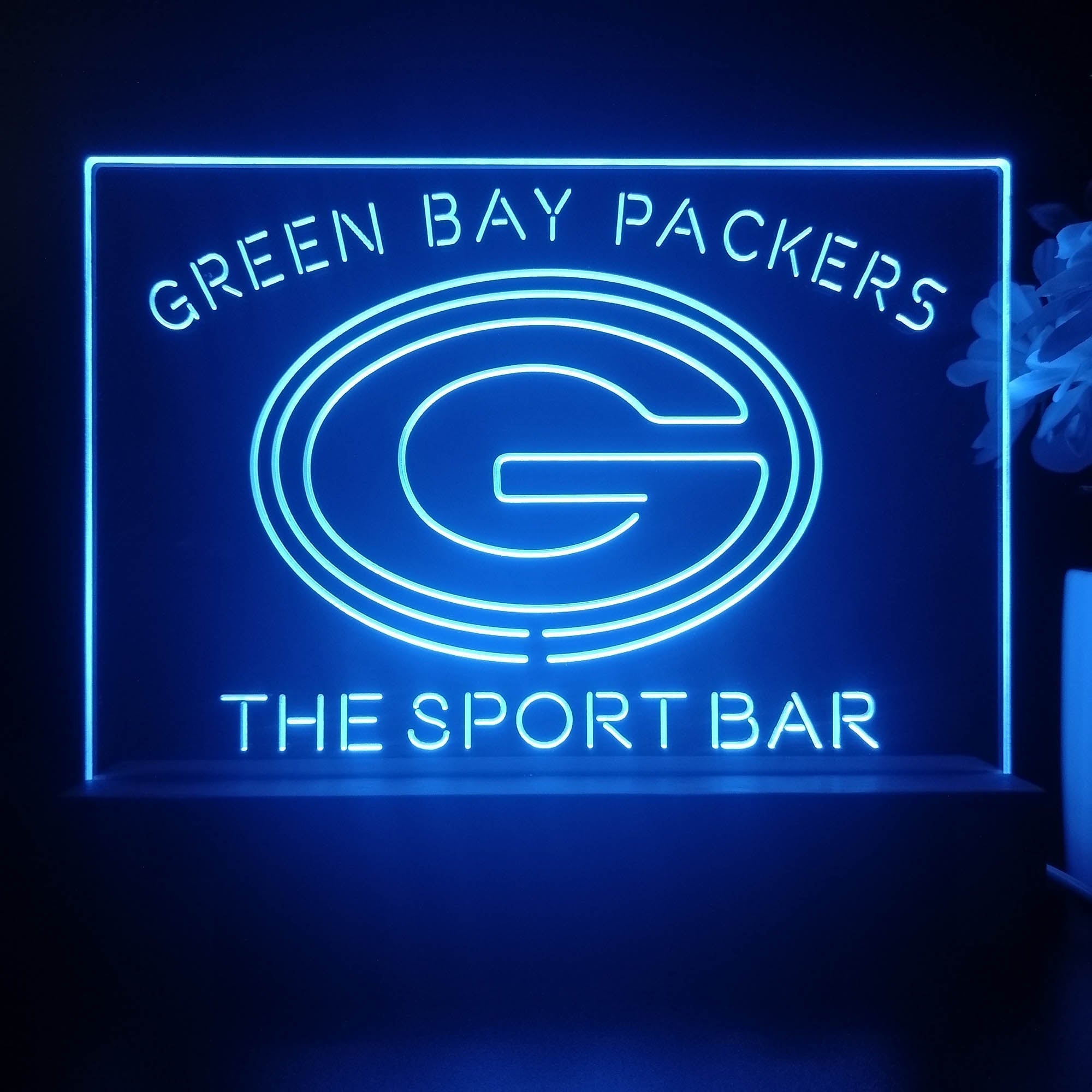 Personalized Green Bay Packers Souvenir Led Light Sign