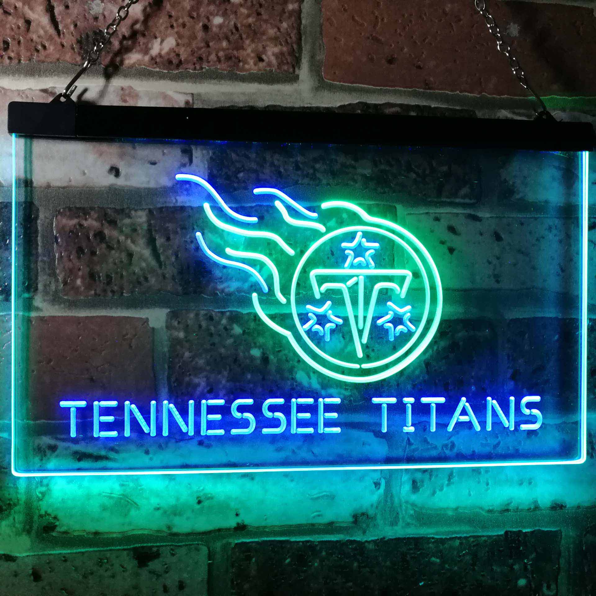 Tennessee Titansation Football Bar Dual Color LED Neon Sign ProLedSign