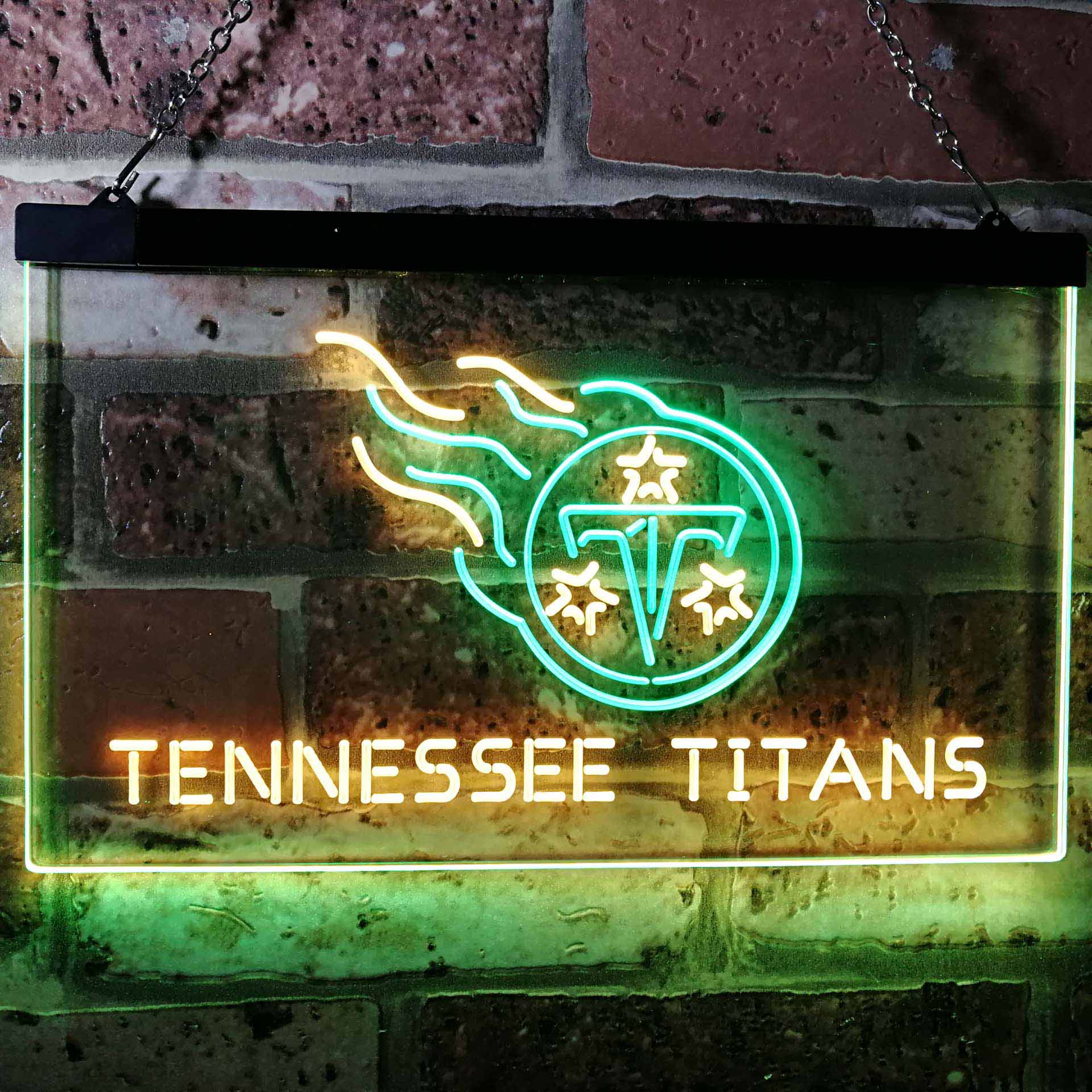 Tennessee Titansation Football Bar Dual Color LED Neon Sign ProLedSign