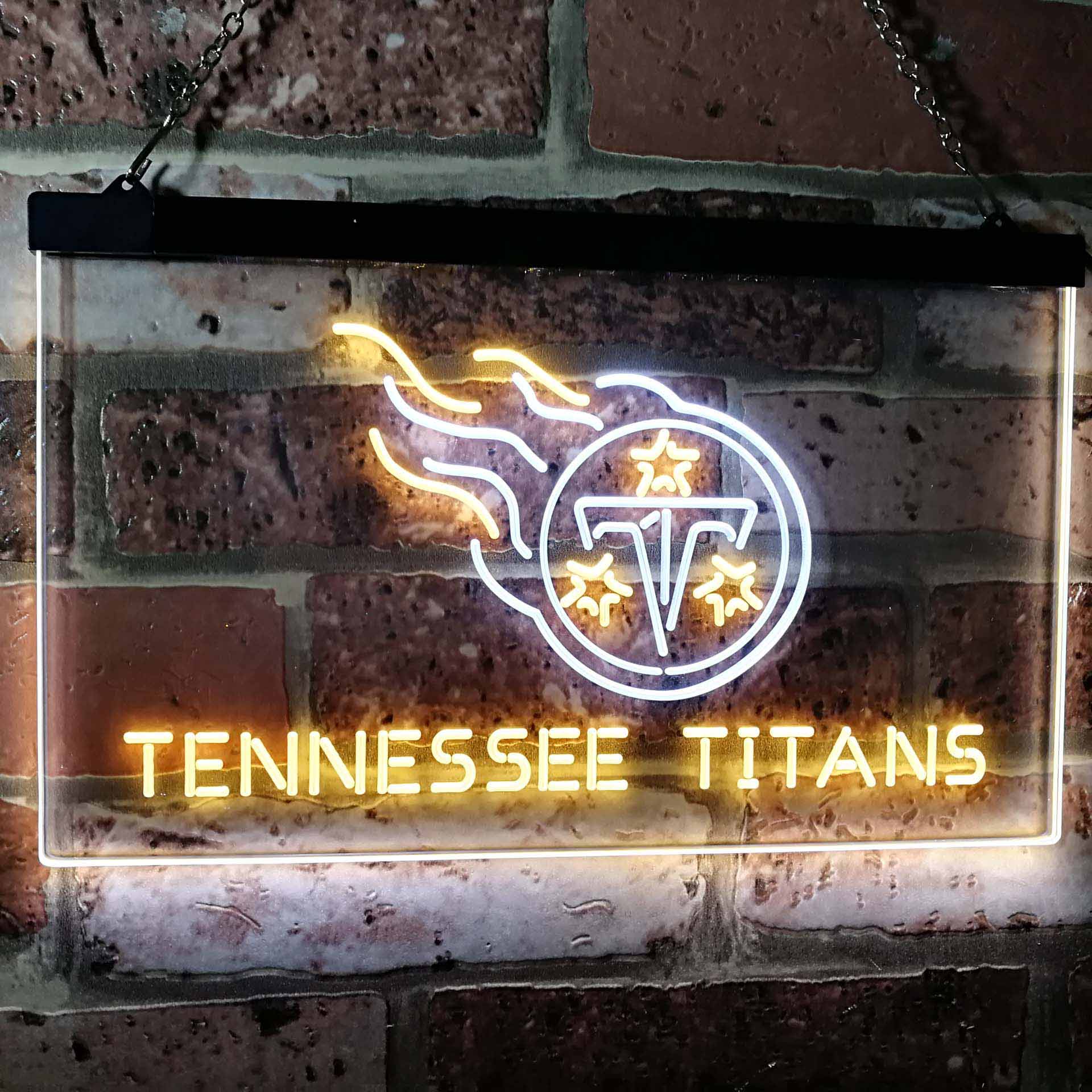 Tennessee Titansation Football Bar Dual Color LED Neon Sign ProLedSign