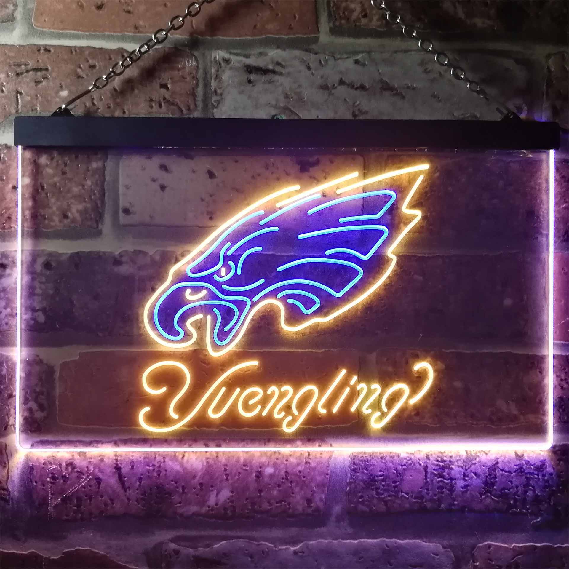 Yuengling Philadelphia Eagle Dual Color LED Neon Sign ProLedSign