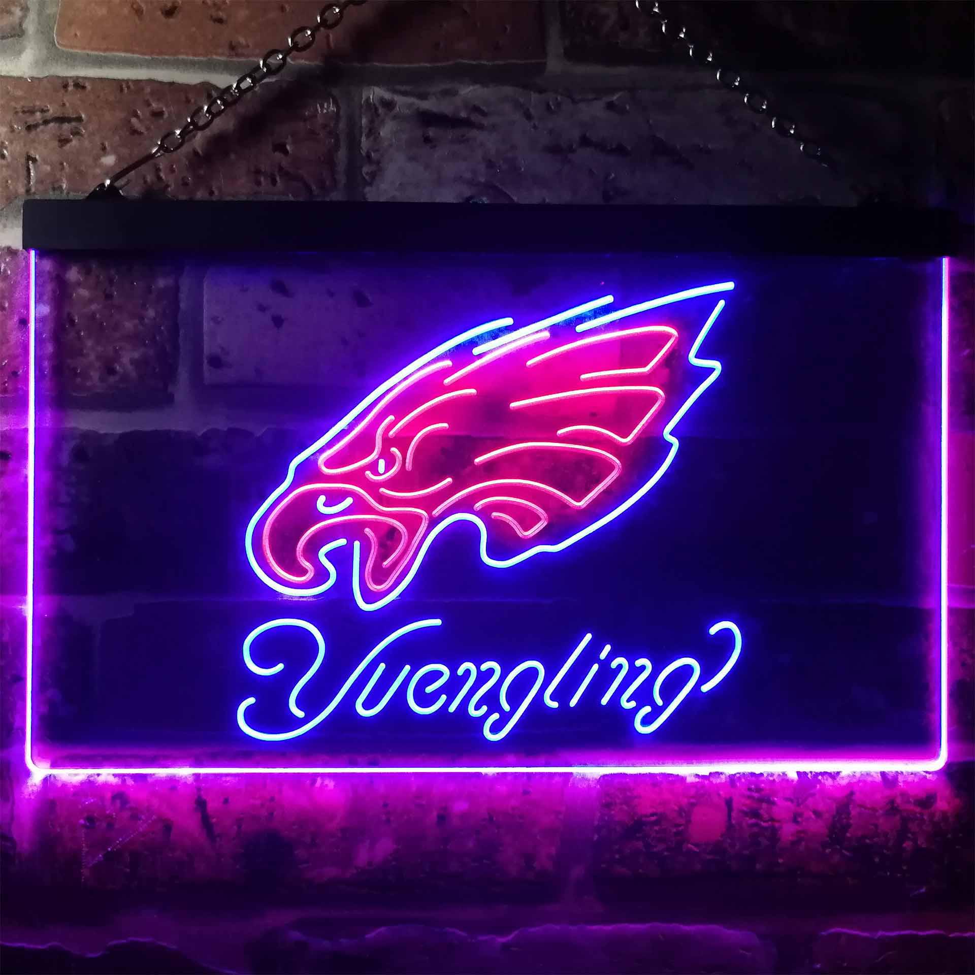 Yuengling Philadelphia Eagle Dual Color LED Neon Sign ProLedSign