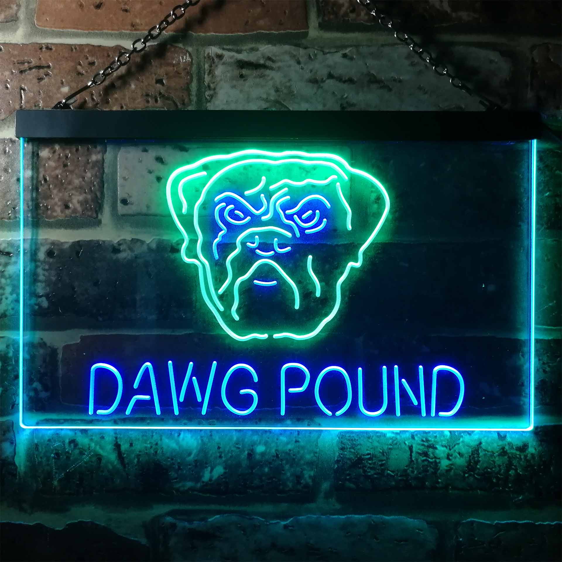 Dawg Pound Cleveland Browns Neon Light Led Light Sign