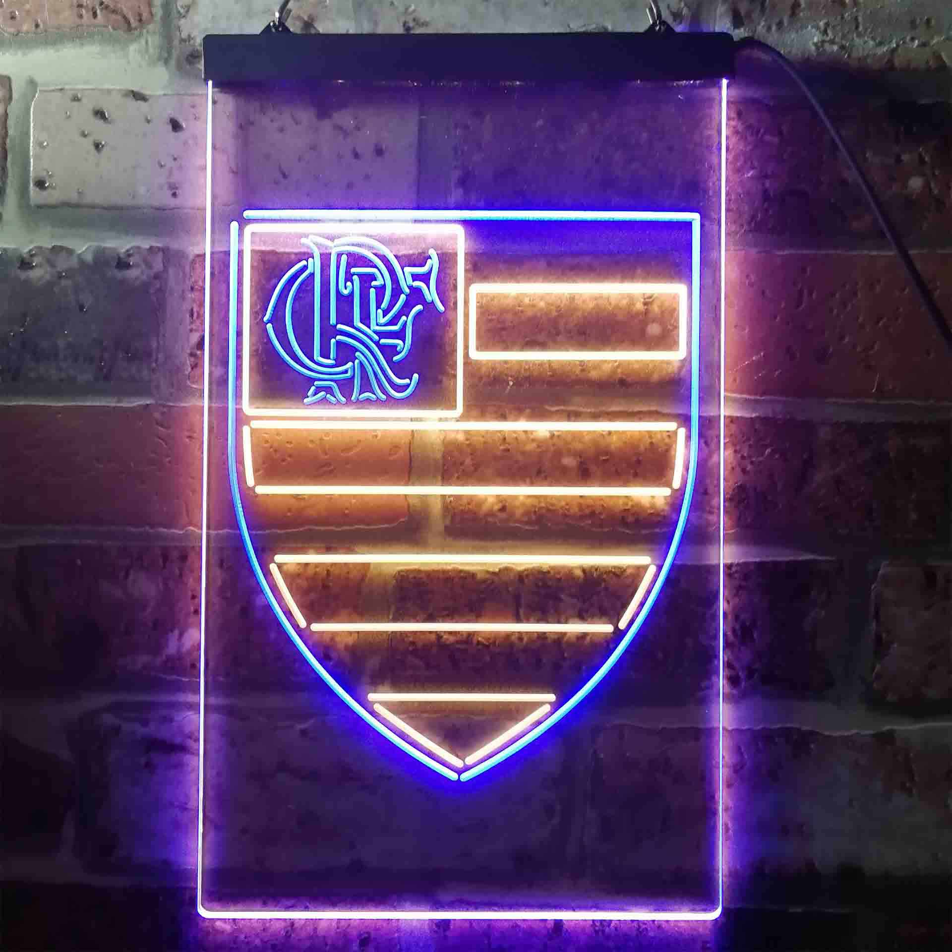 Clube de Regatas do Flamengo Shield Neon LED Sign