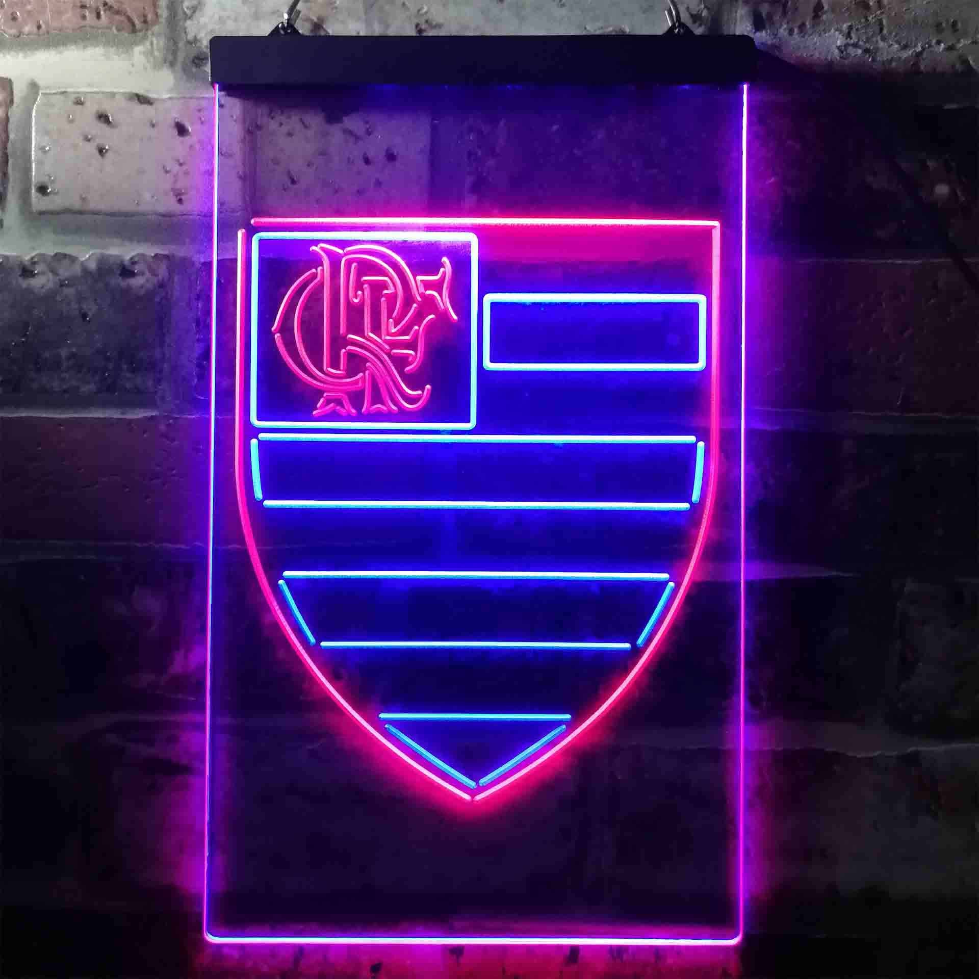 Clube de Regatas do Flamengo Shield Neon LED Sign