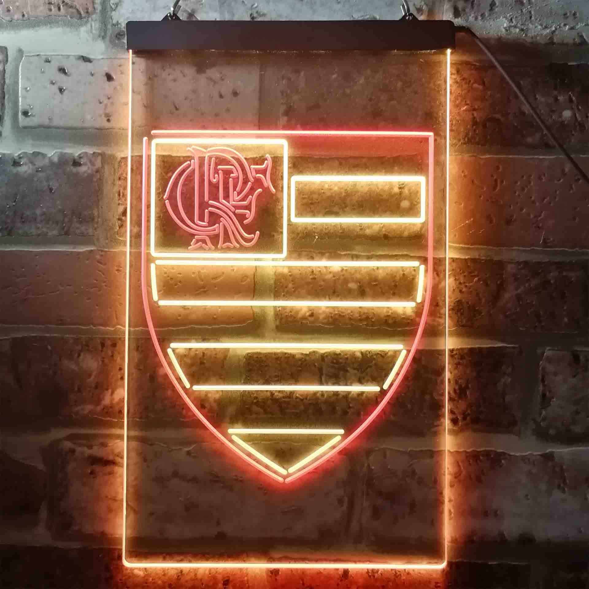 Clube de Regatas do Flamengo Shield Neon LED Sign