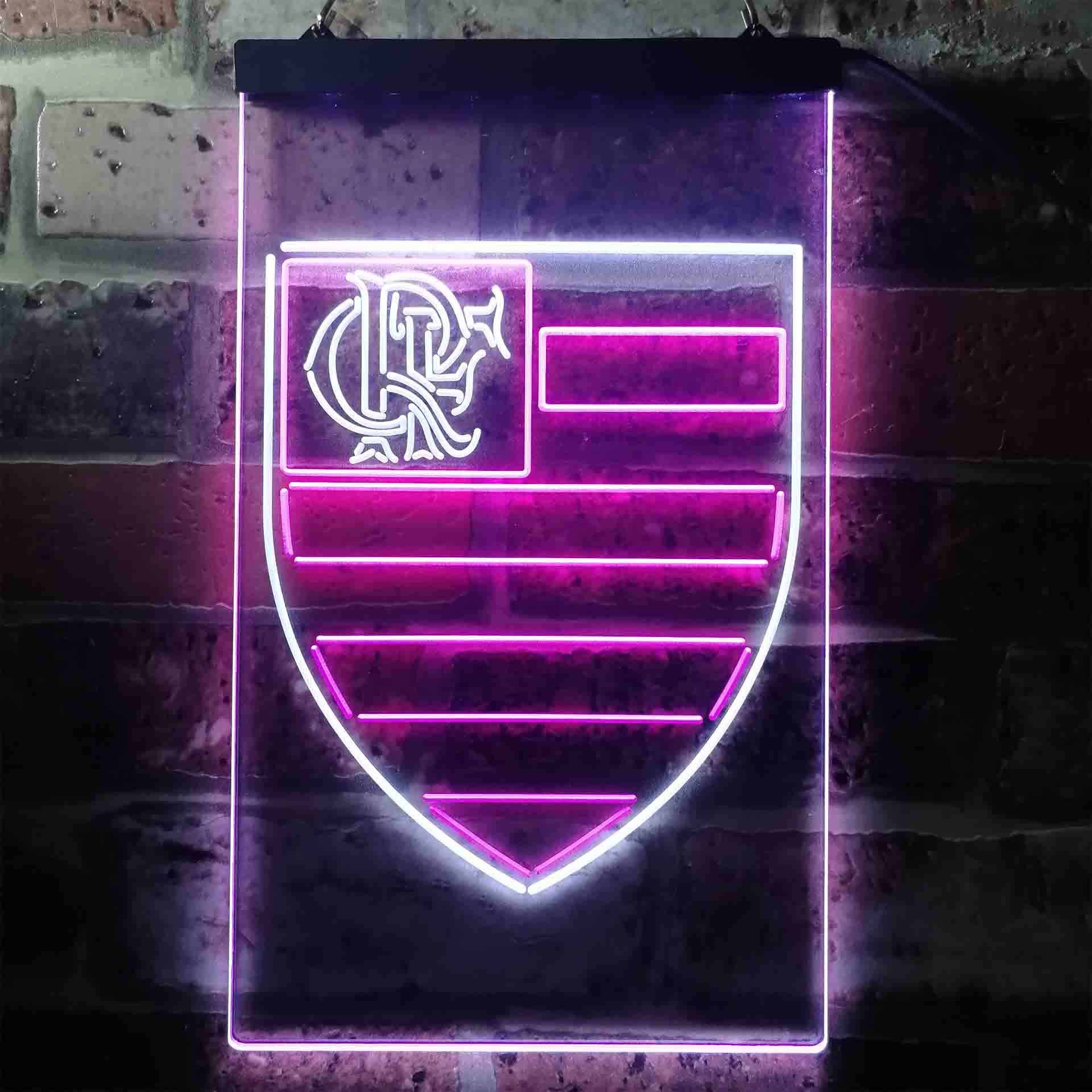 Clube de Regatas do Flamengo Shield Neon LED Sign