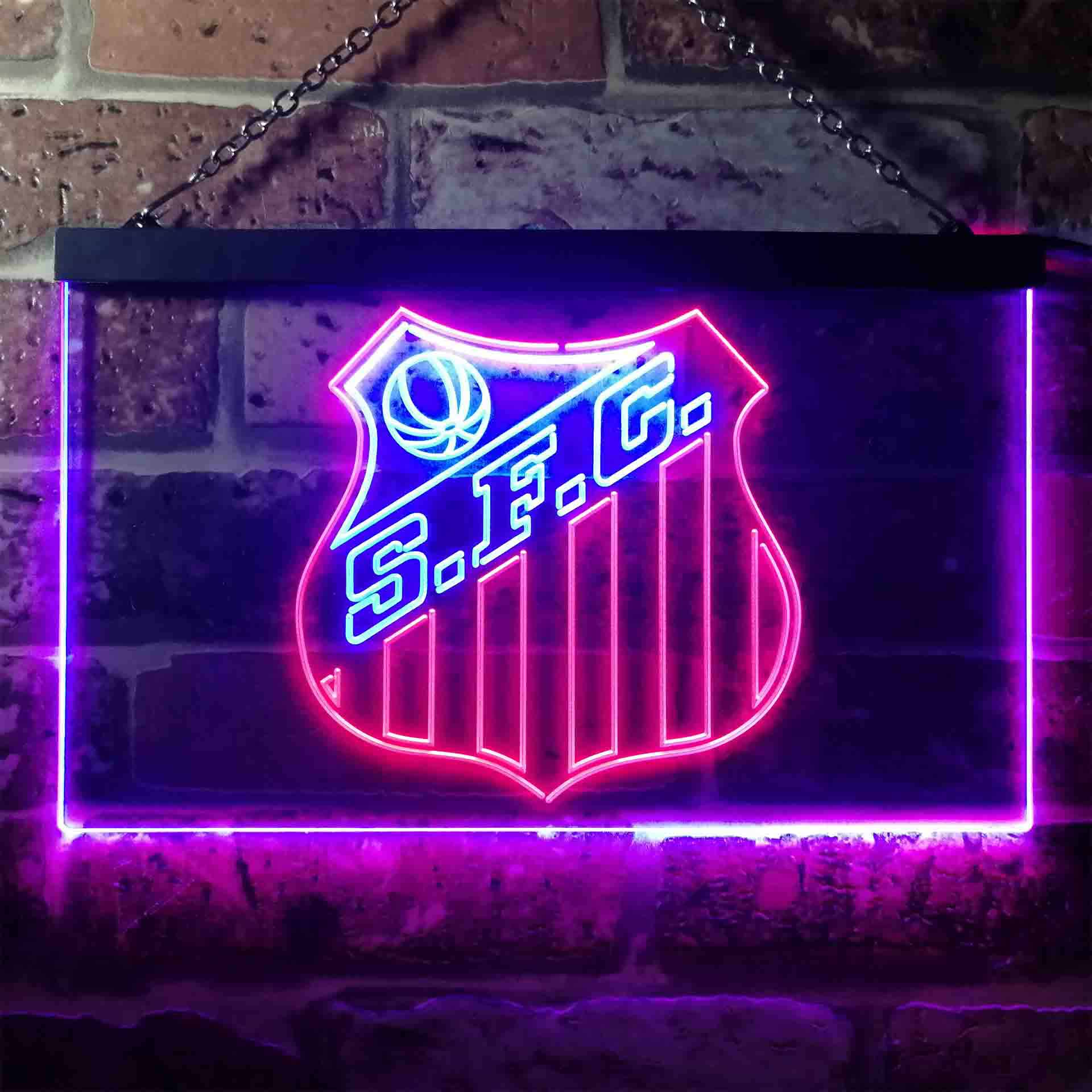 S.F.C. Club Neon LED Sign