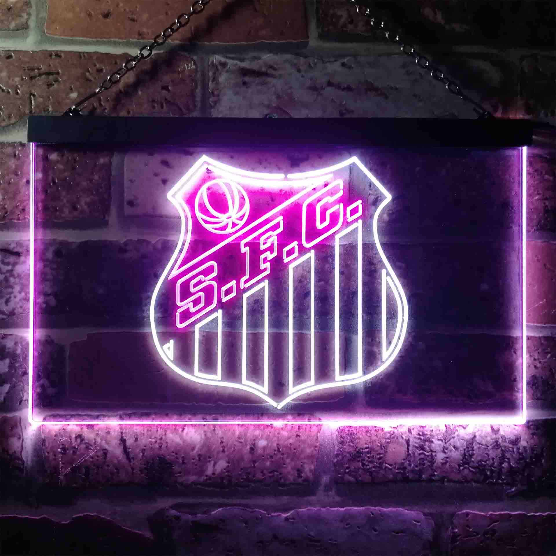 S.F.C. Club Neon LED Sign