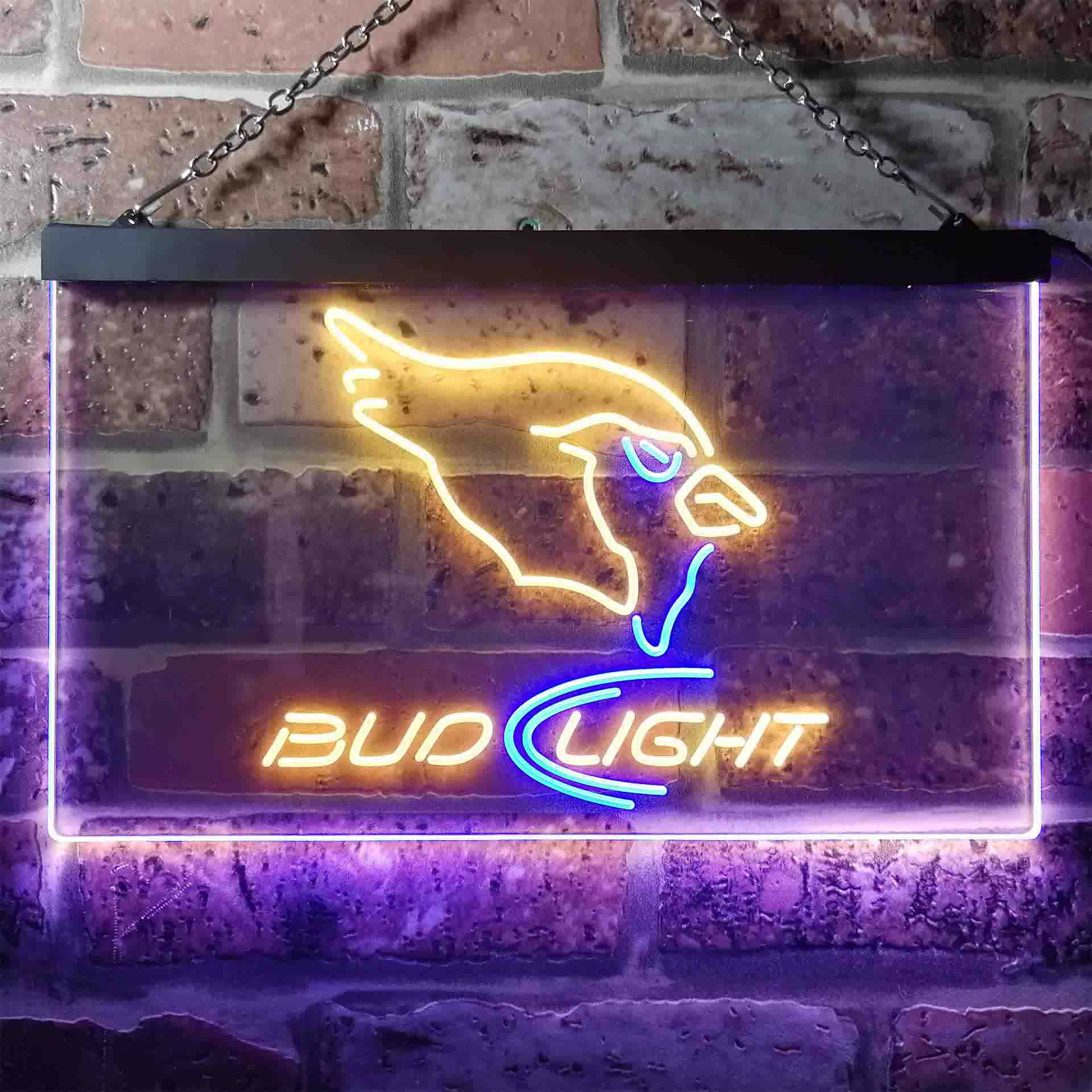 Arizona Cardinals Bud Light Neon-Like LED Light Sign