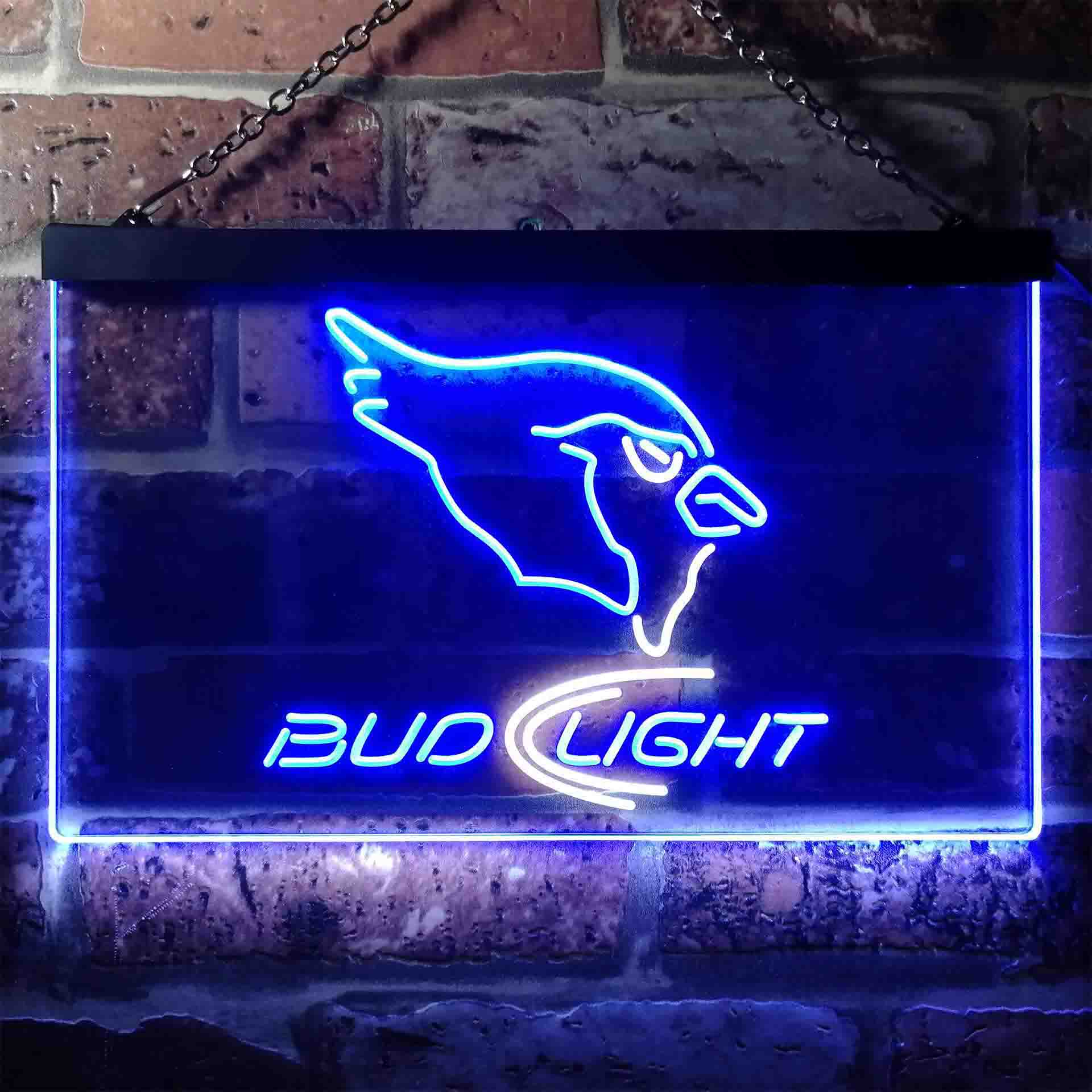 Arizona Cardinals Bud Light Neon-Like LED Light Sign