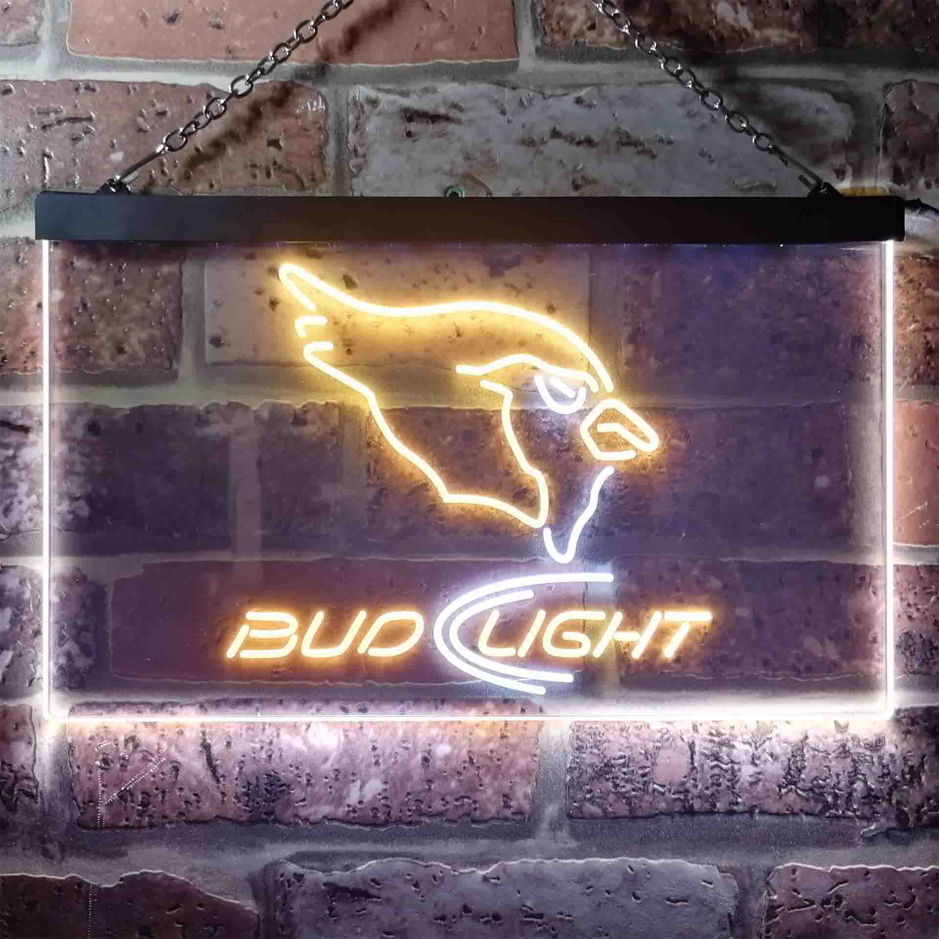 Arizona Cardinals Bud Light Neon-Like LED Light Sign