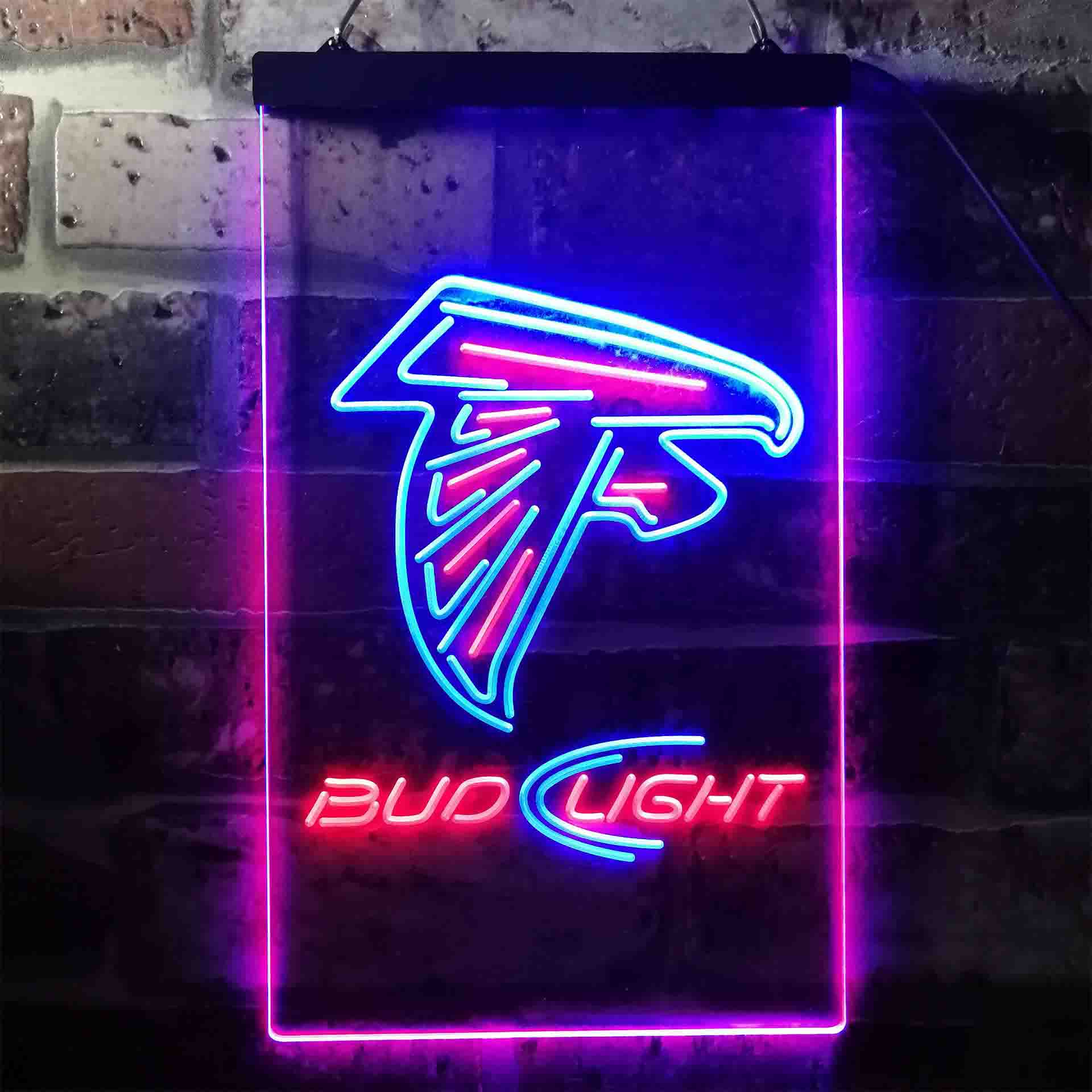 Atlanta Falcons Bud Light Neon-Like Led Light Sign