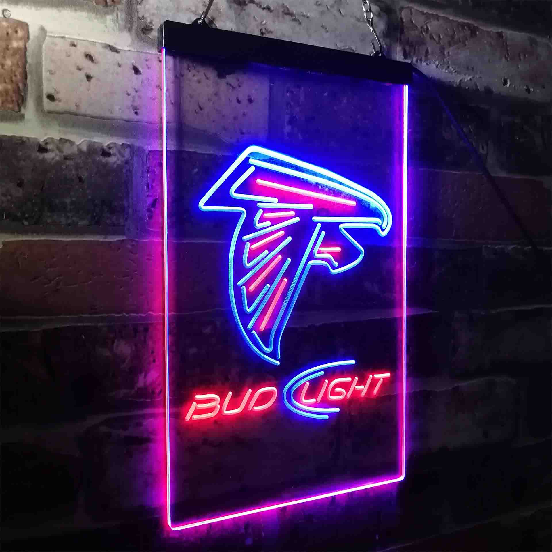 Atlanta Falcons Bud Light Neon-Like Led Light Sign