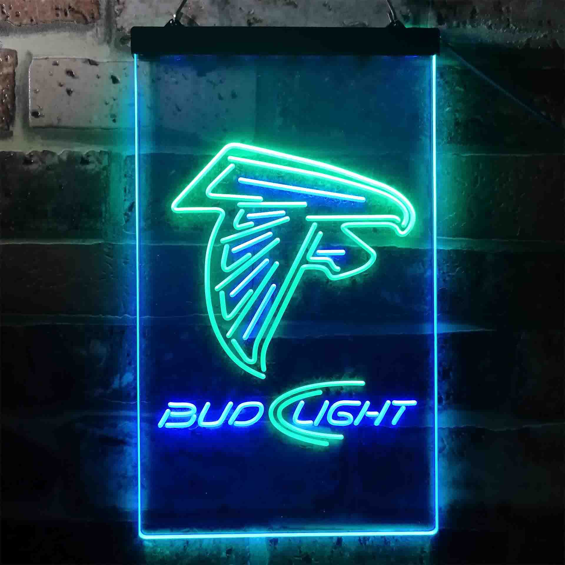 Atlanta Falcons Bud Light Neon-Like Led Light Sign