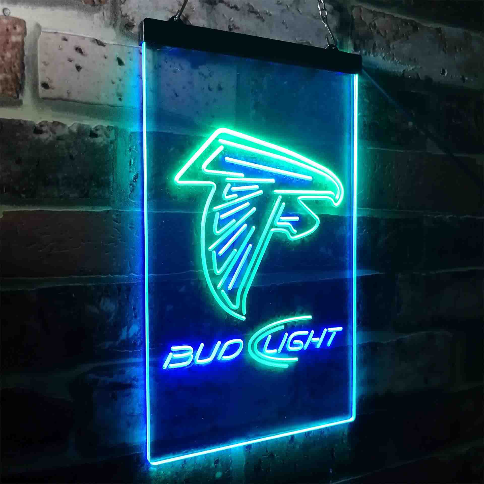 Atlanta Falcons Bud Light Neon-Like Led Light Sign