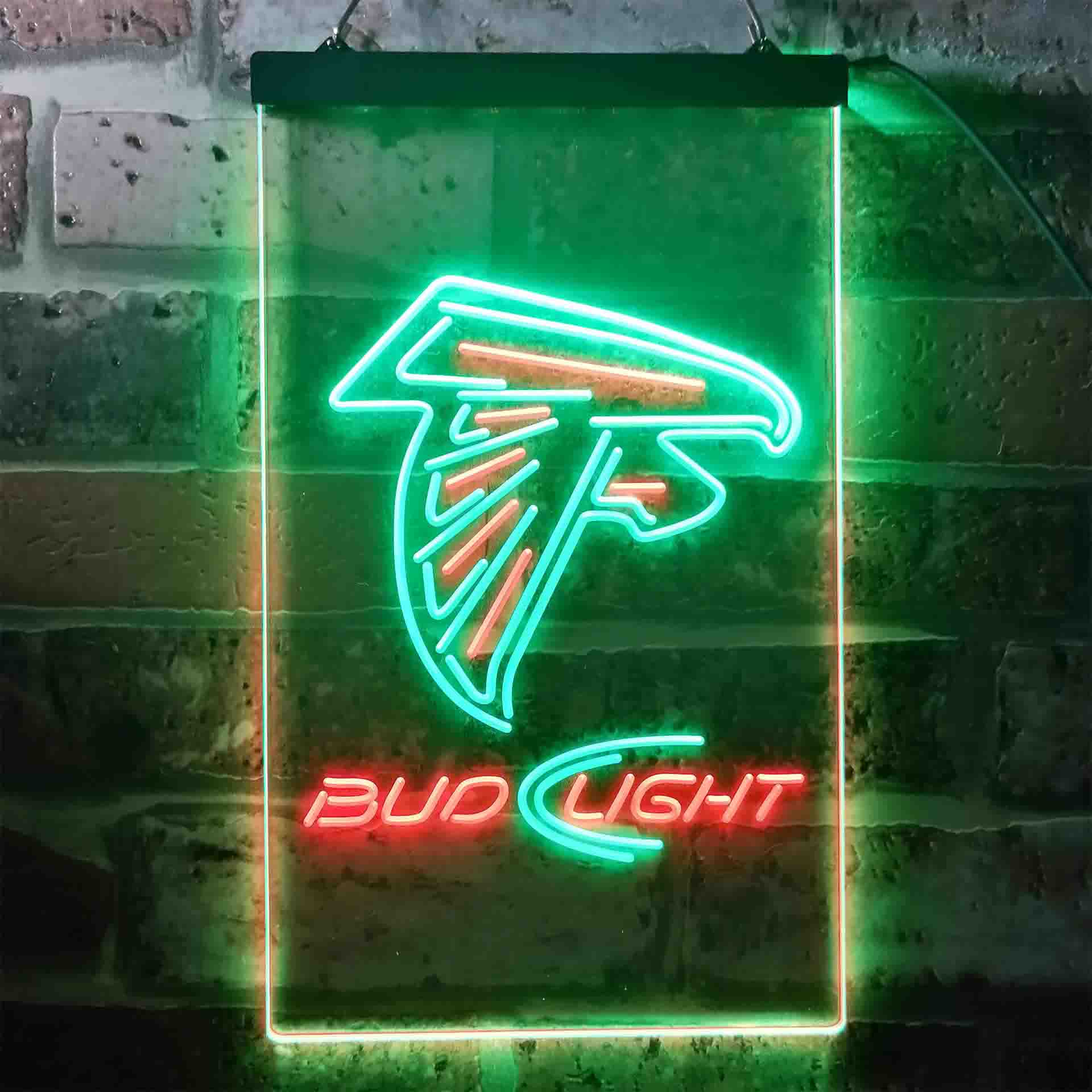 Atlanta Falcons Bud Light Neon-Like Led Light Sign