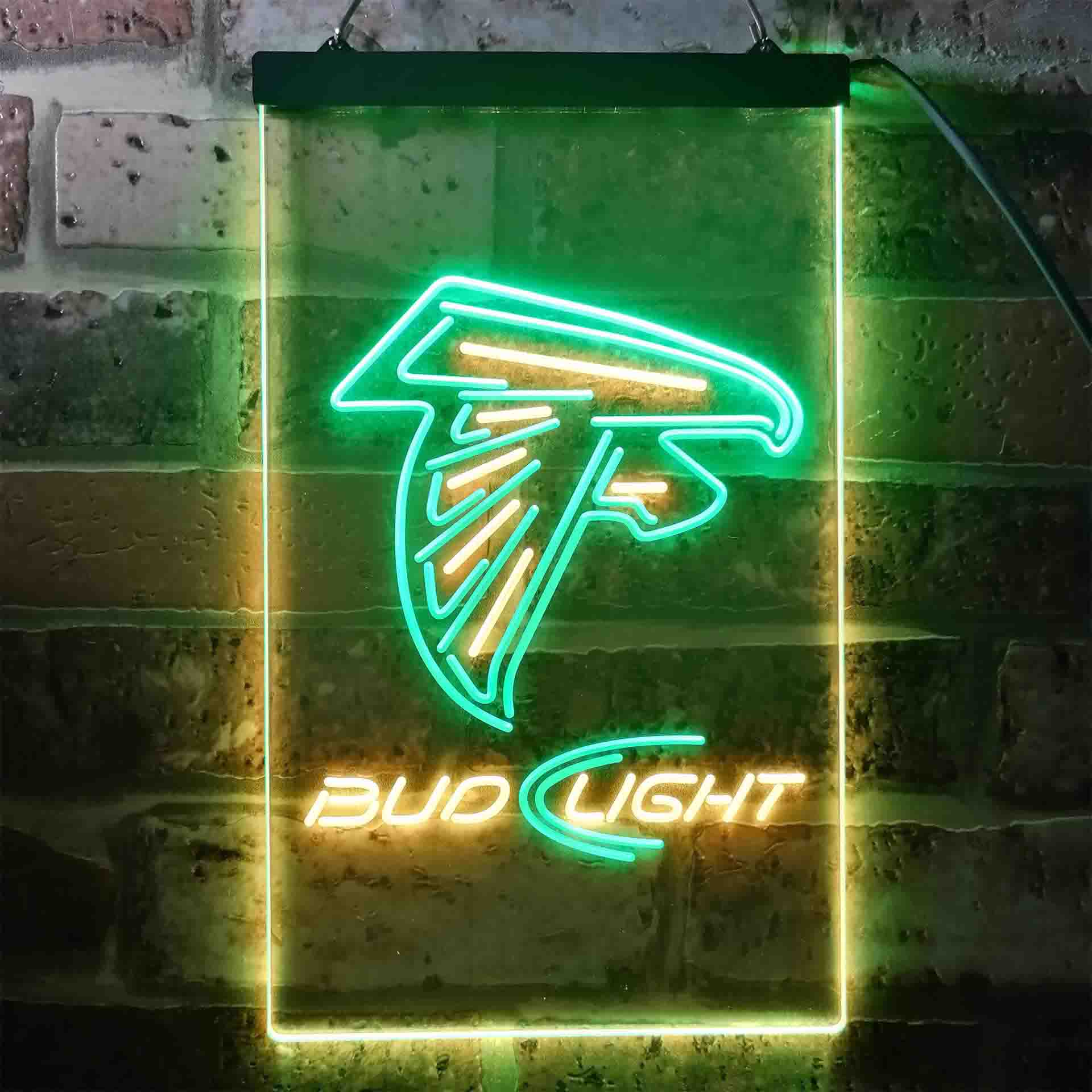 Atlanta Falcons Bud Light Neon-Like Led Light Sign