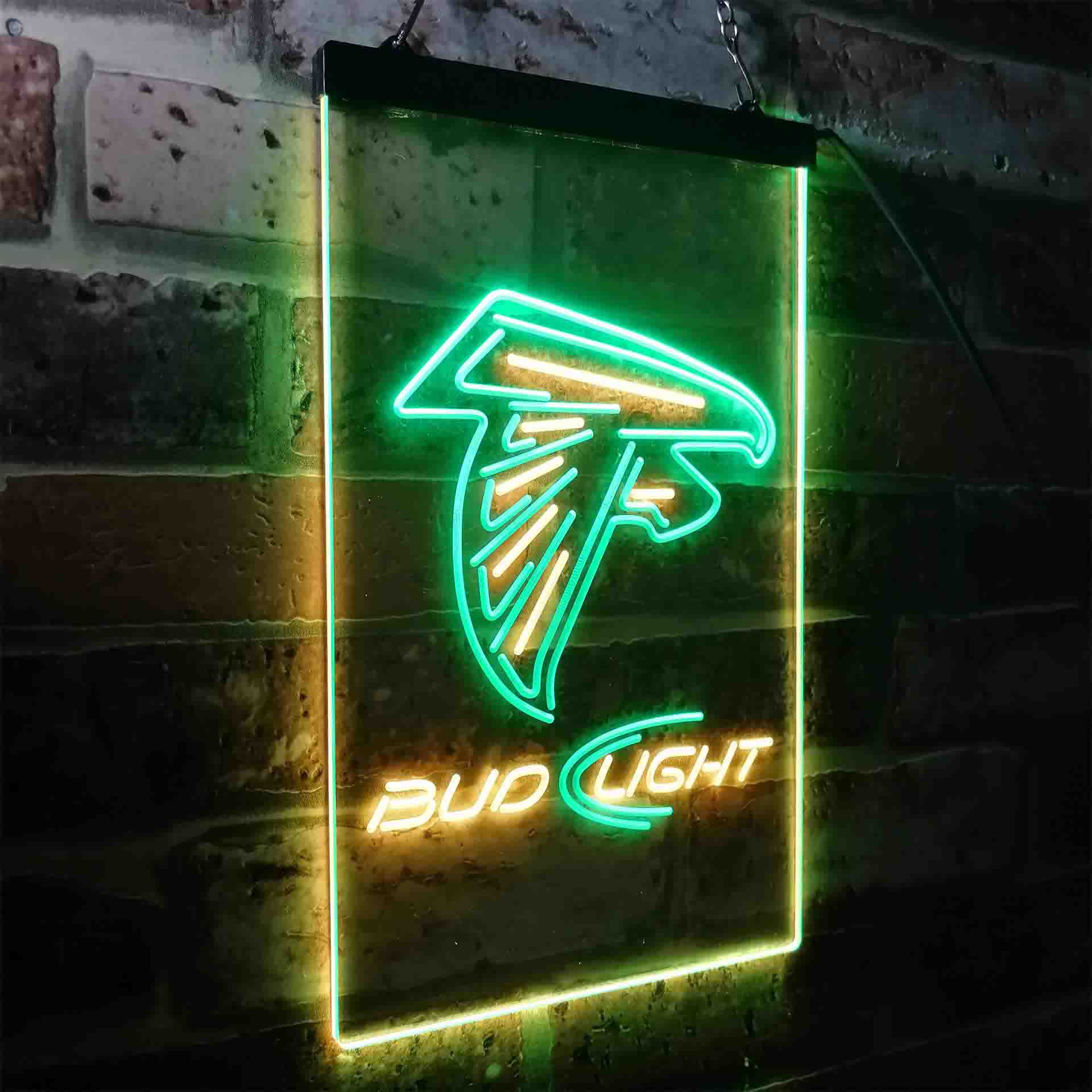 Atlanta Falcons Bud Light Neon-Like Led Light Sign