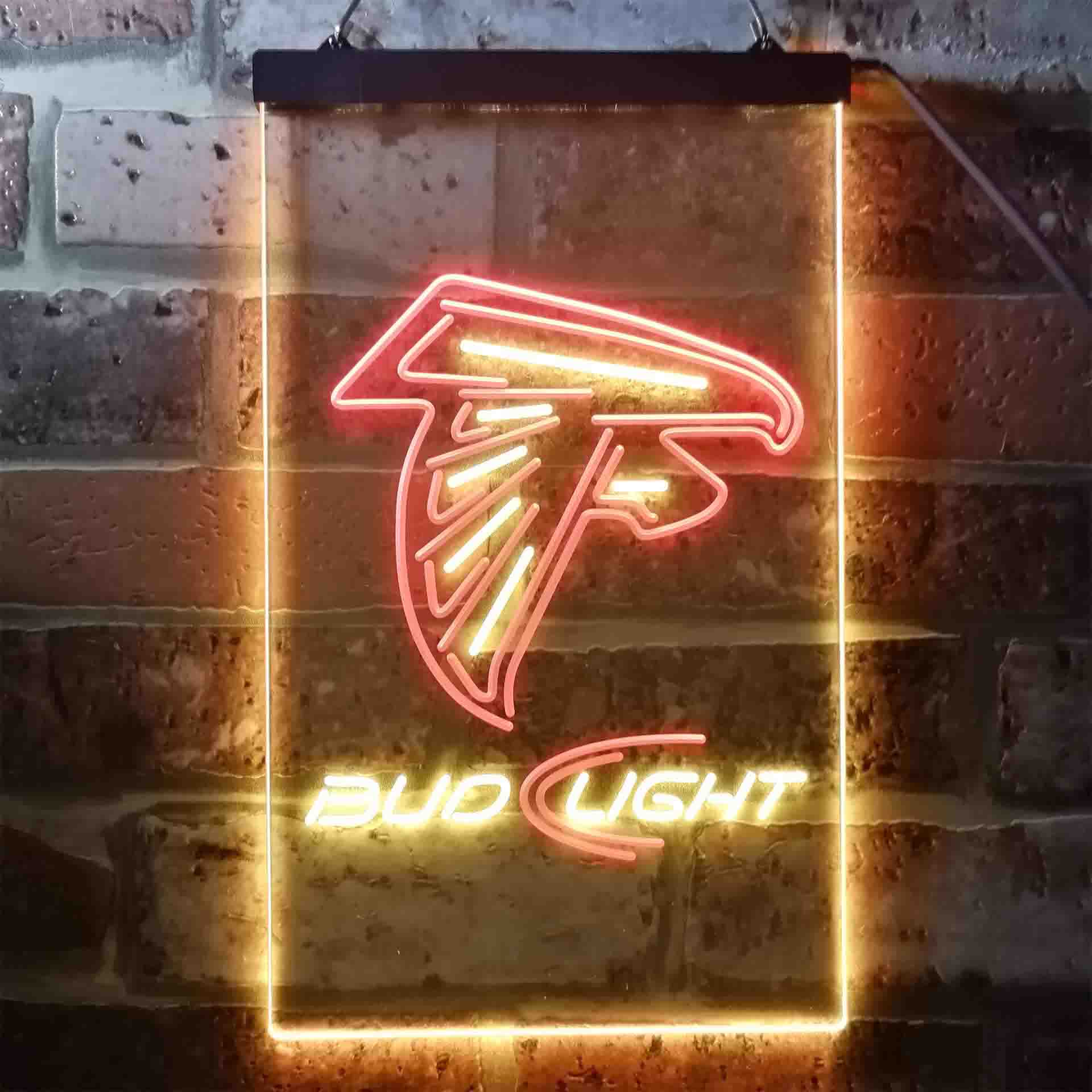 Atlanta Falcons Bud Light Neon-Like Led Light Sign