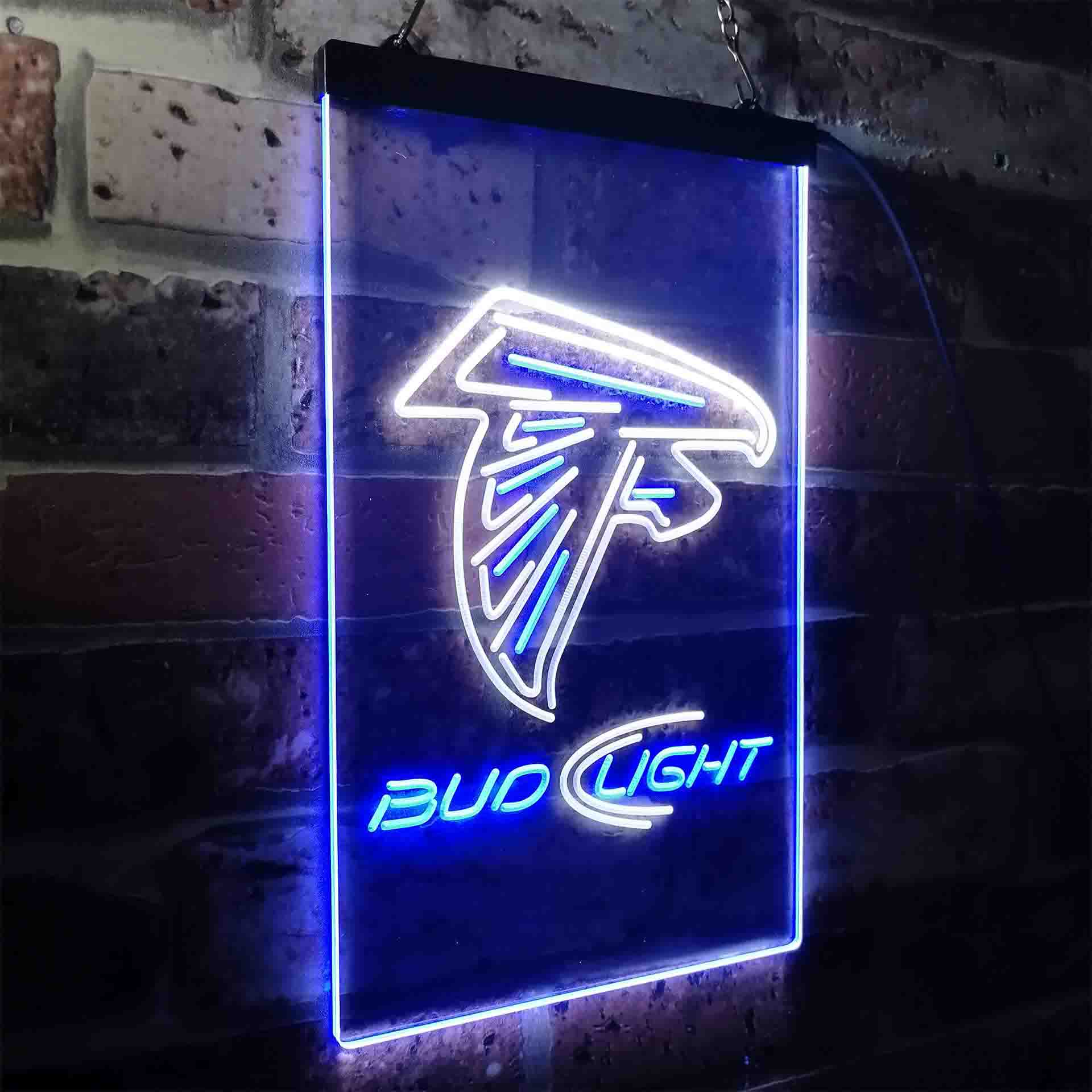 Atlanta Falcons Bud Light Neon-Like Led Light Sign