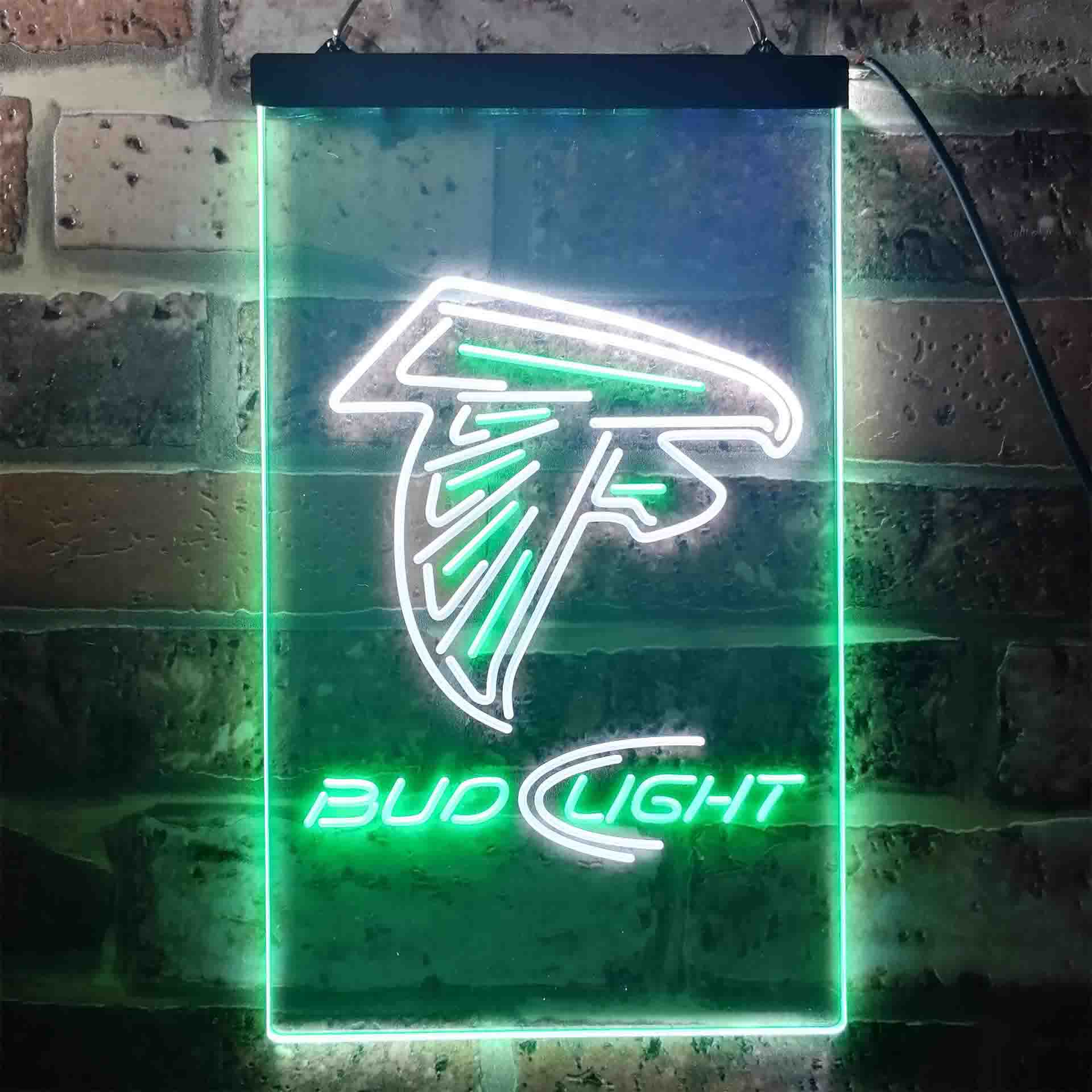 Atlanta Falcons Bud Light Neon-Like Led Light Sign