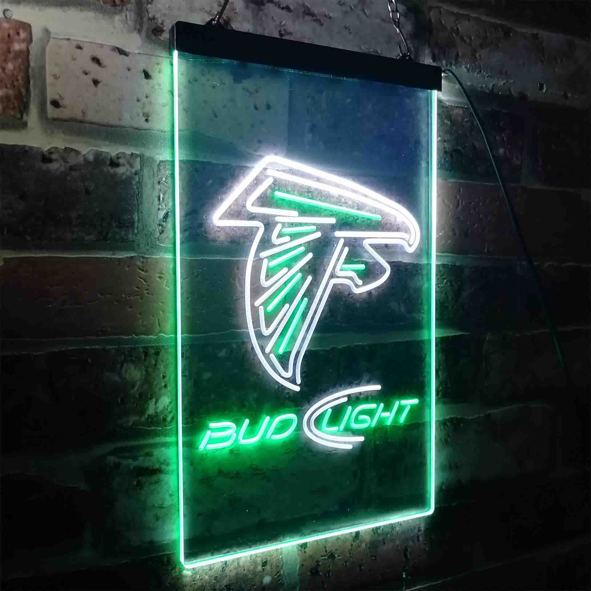 Atlanta Falcons Bud Light Neon-Like Led Light Sign