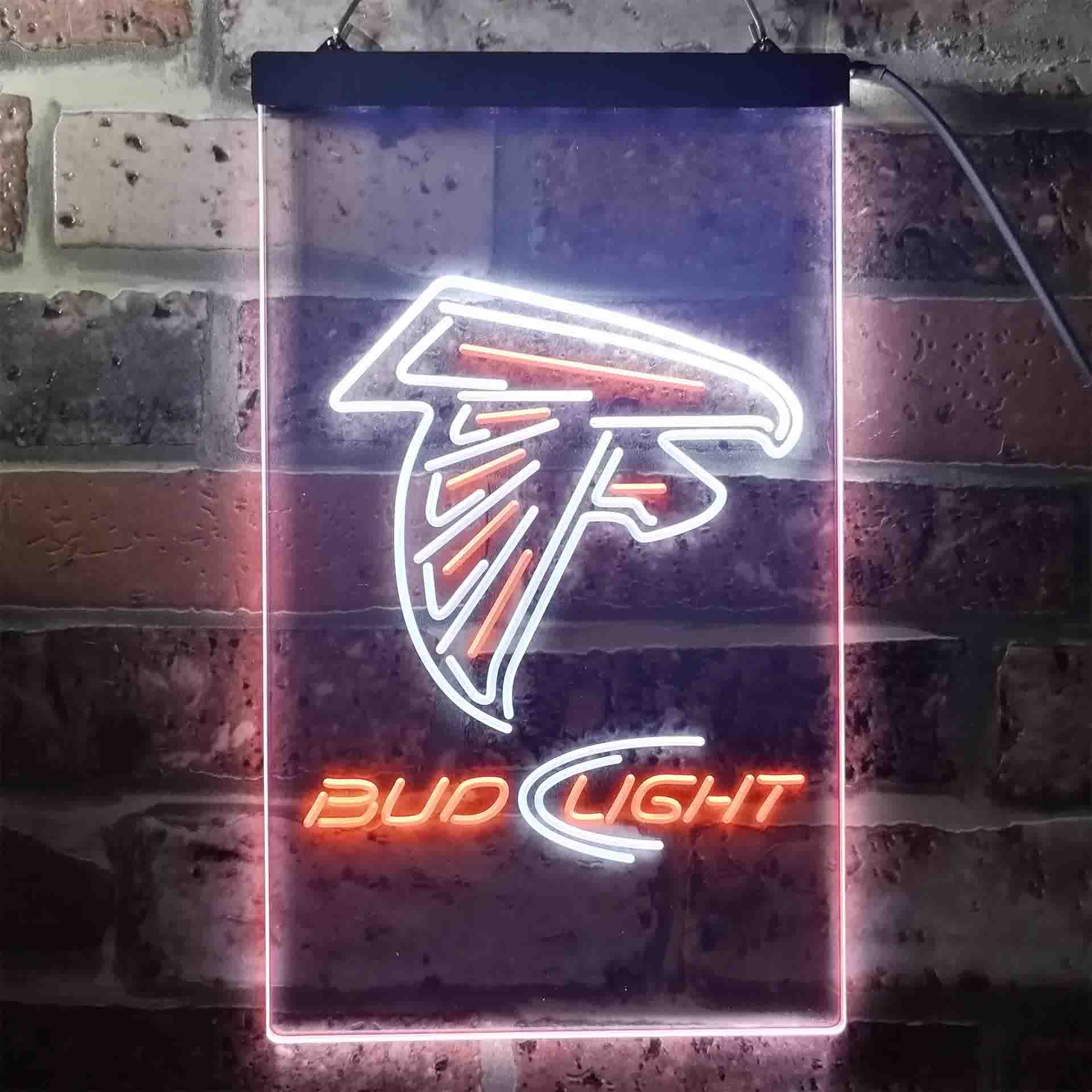 Atlanta Falcons Bud Light Neon-Like Led Light Sign