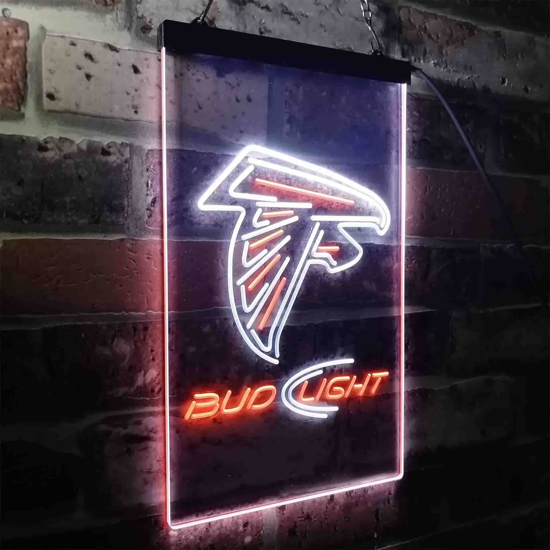 Atlanta Falcons Bud Light Neon-Like Led Light Sign