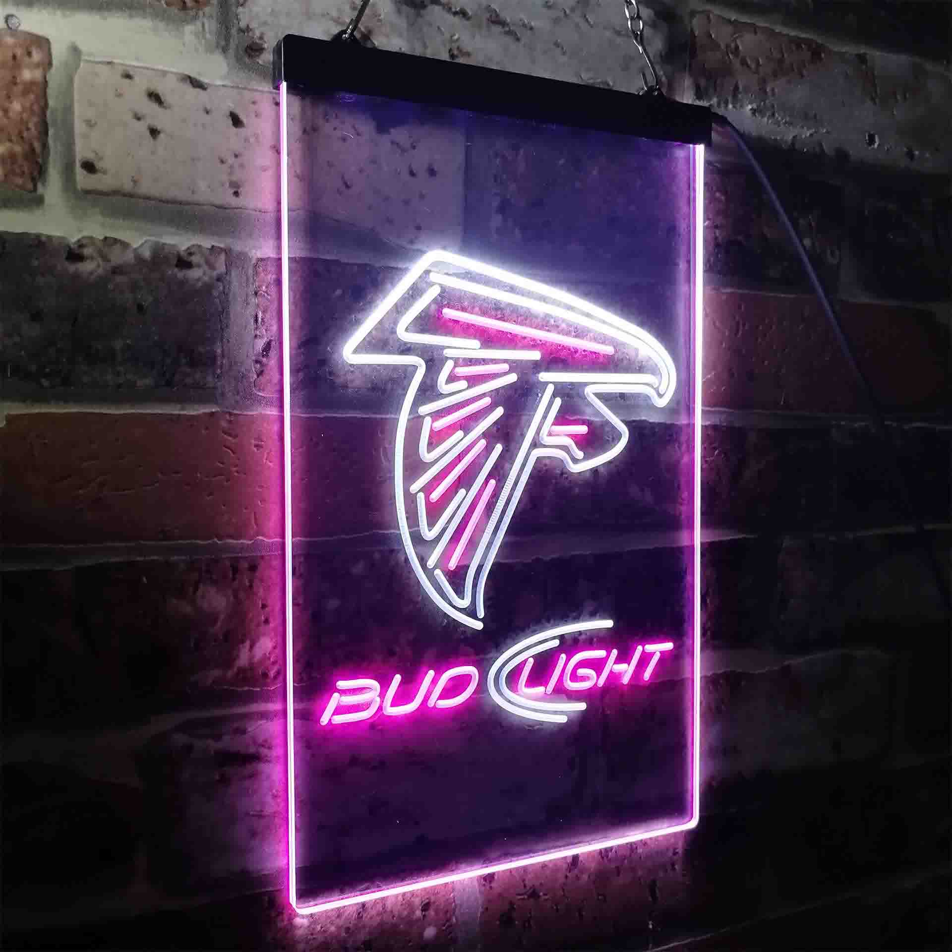 Atlanta Falcons Bud Light Neon-Like Led Light Sign