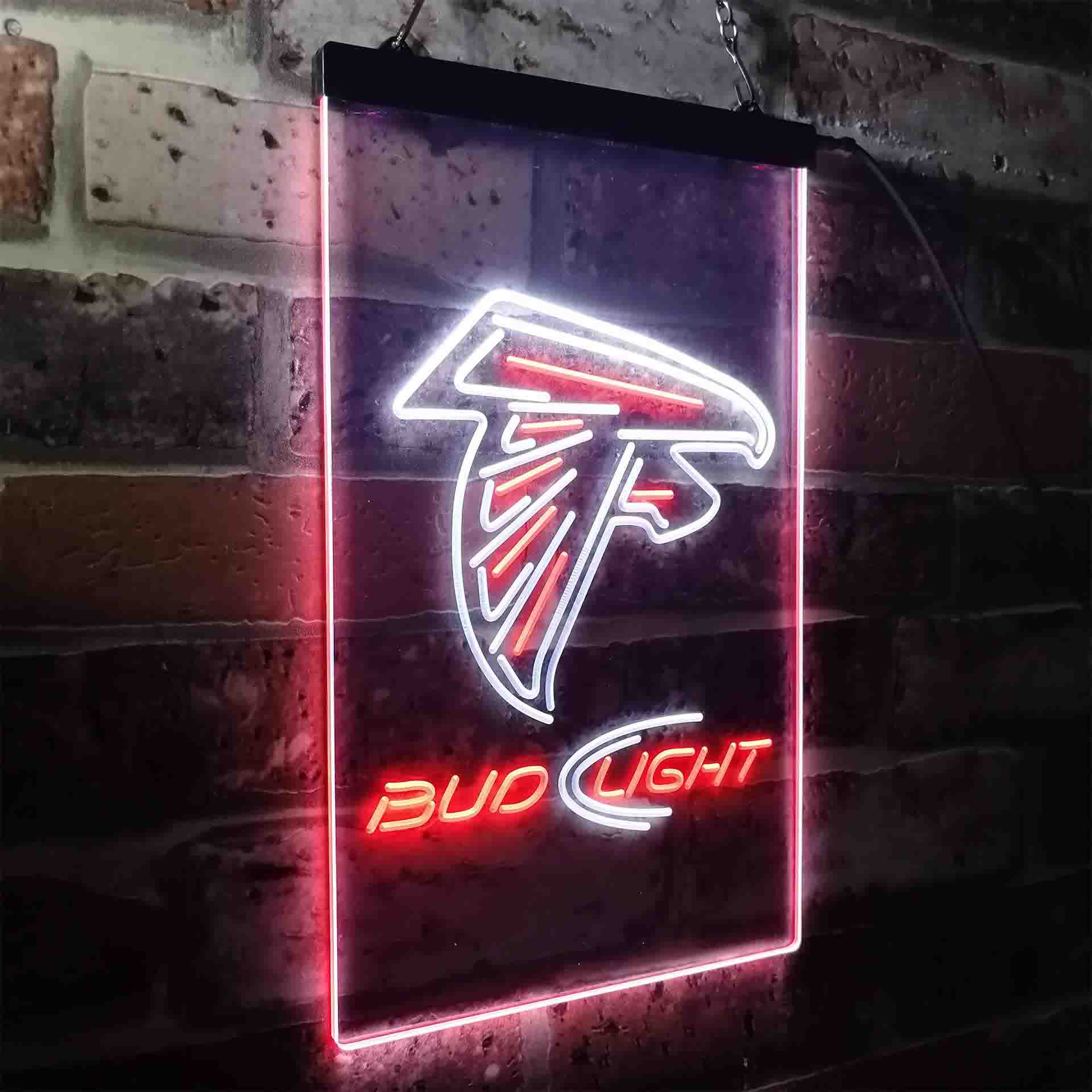 Atlanta Falcons Bud Light Neon-Like Led Light Sign