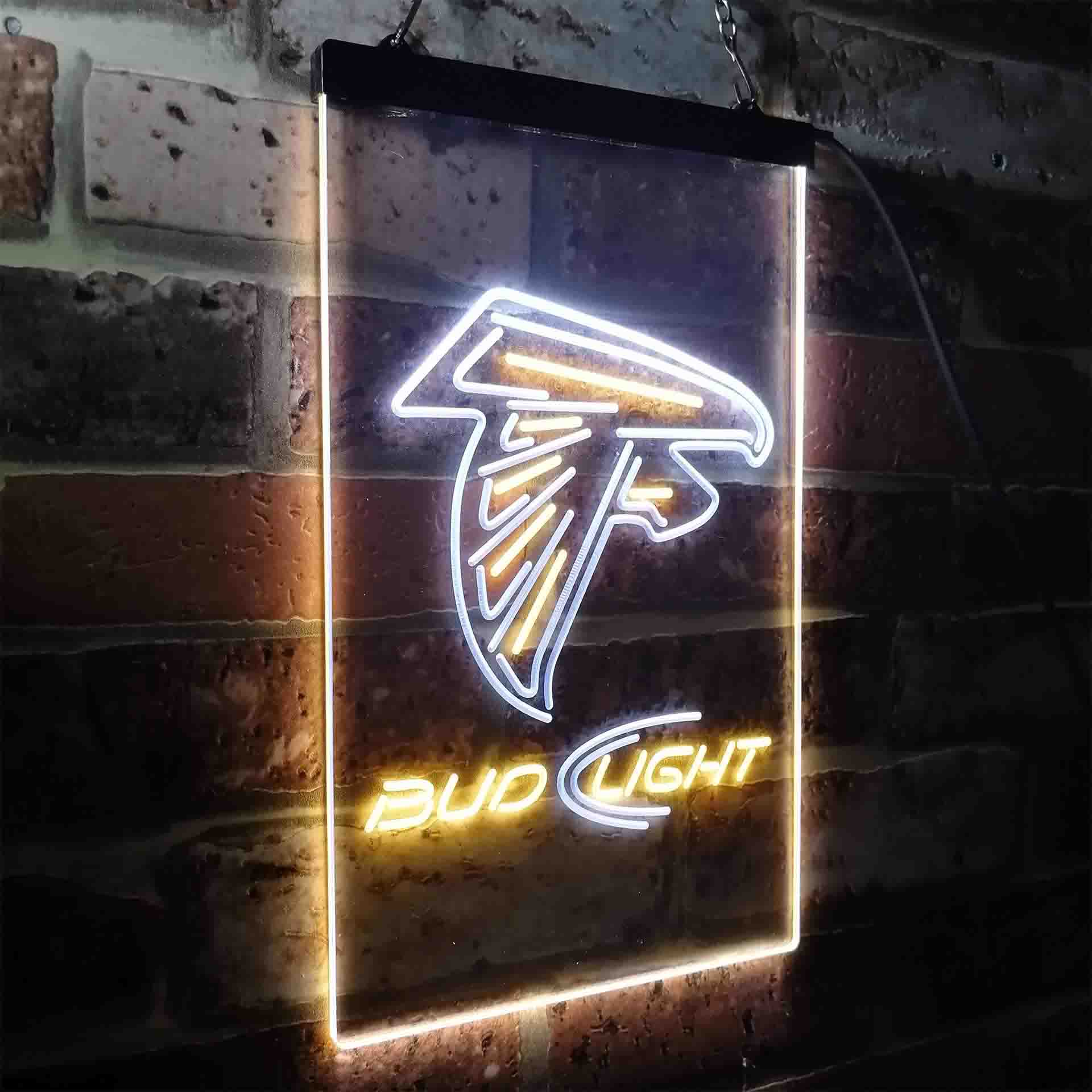 Atlanta Falcons Bud Light Neon-Like Led Light Sign