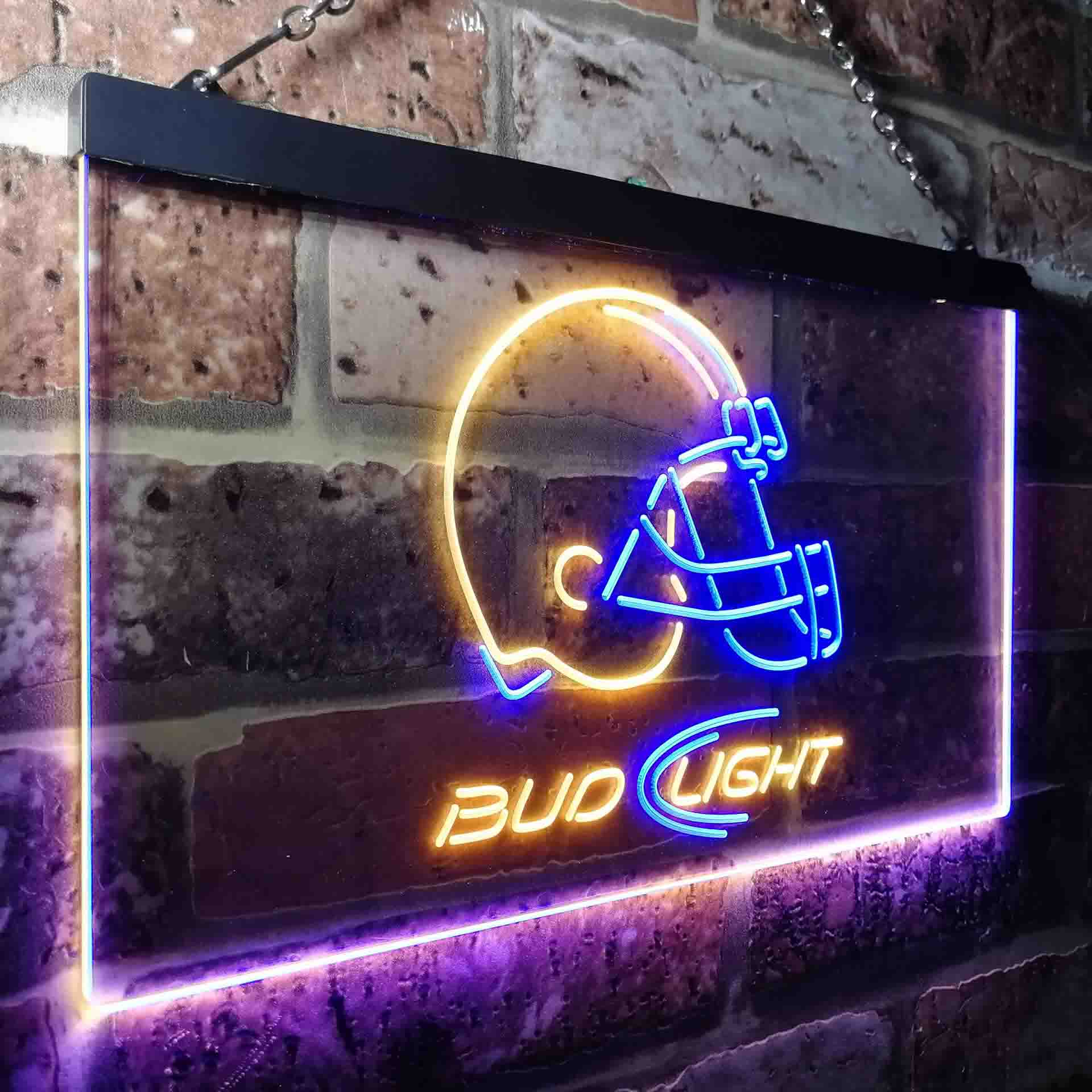 Cleveland Browns Bud Light Neon-Like Led Light Sign