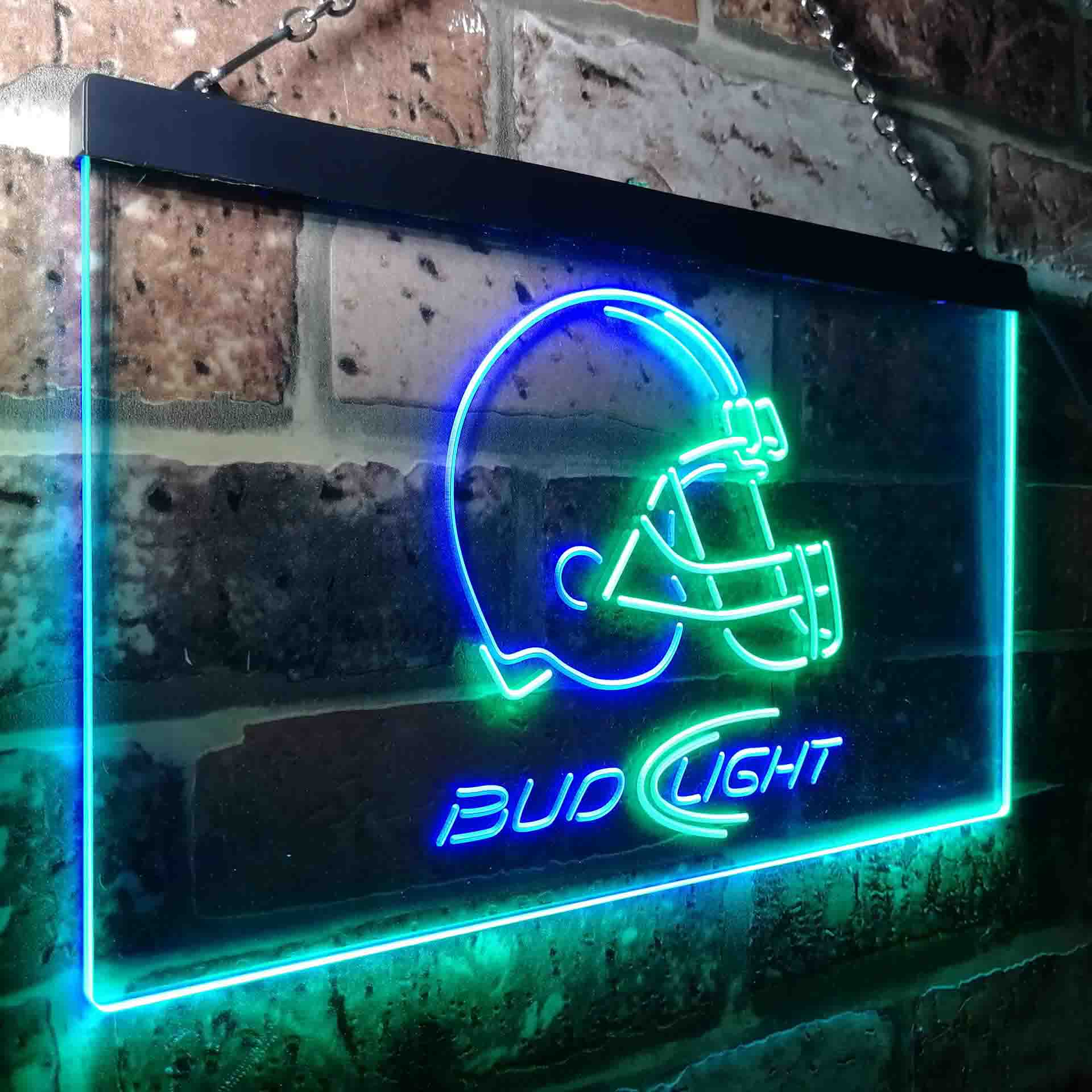 Cleveland Browns Bud Light Neon-Like Led Light Sign