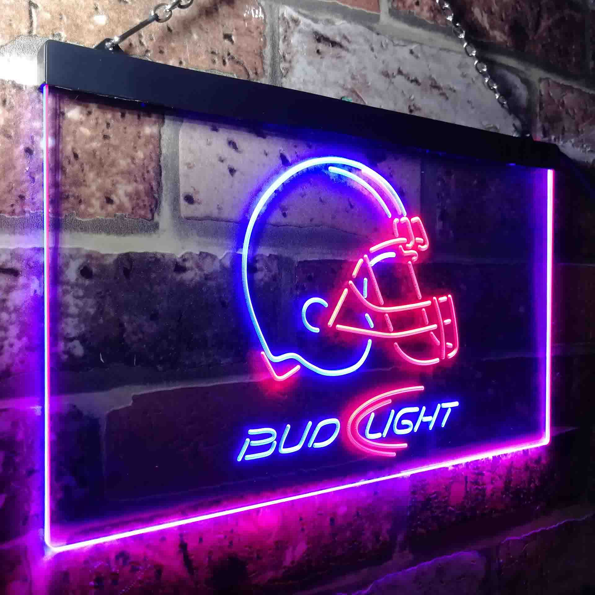 Cleveland Browns Bud Light Neon-Like Led Light Sign