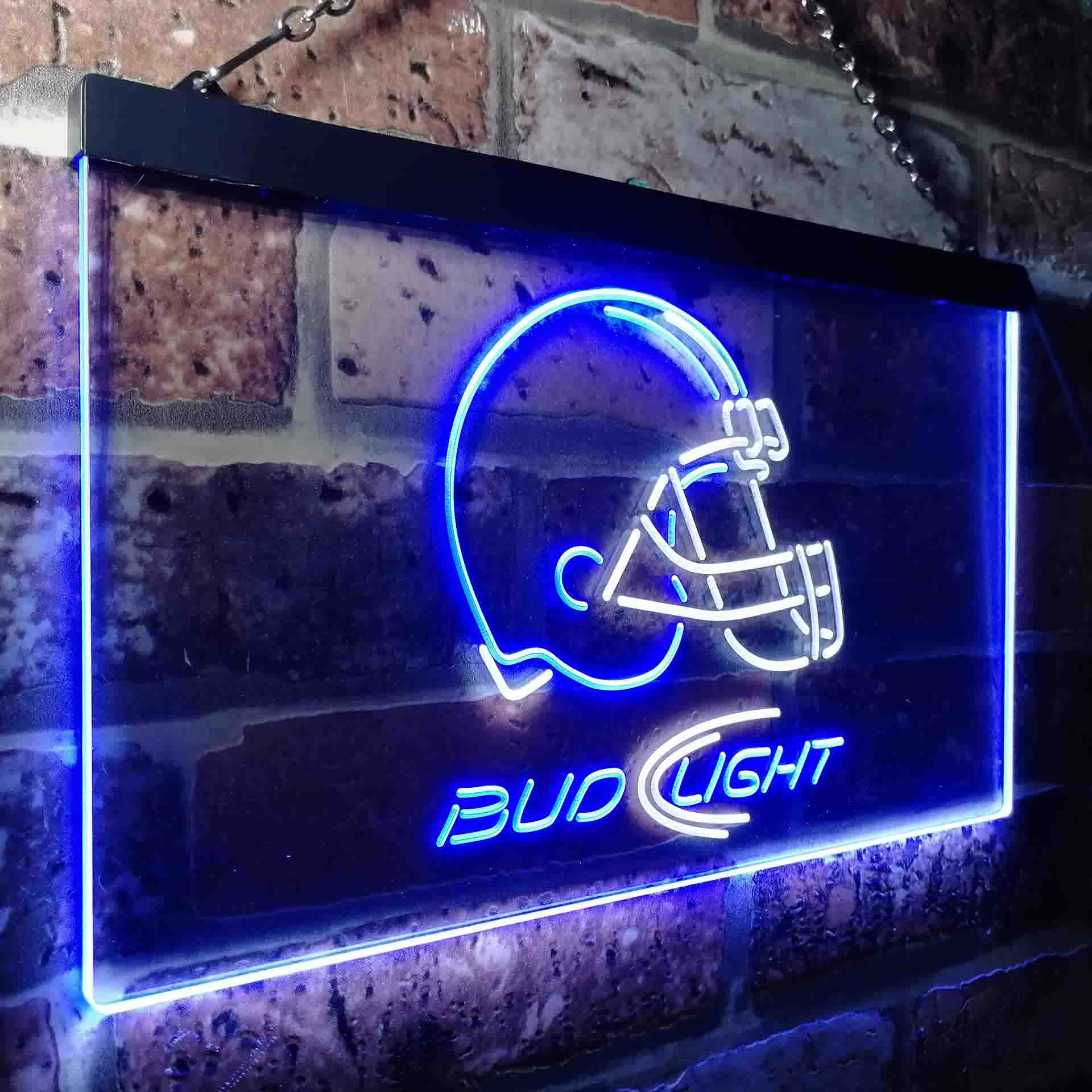 Cleveland Browns Bud Light Neon-Like Led Light Sign