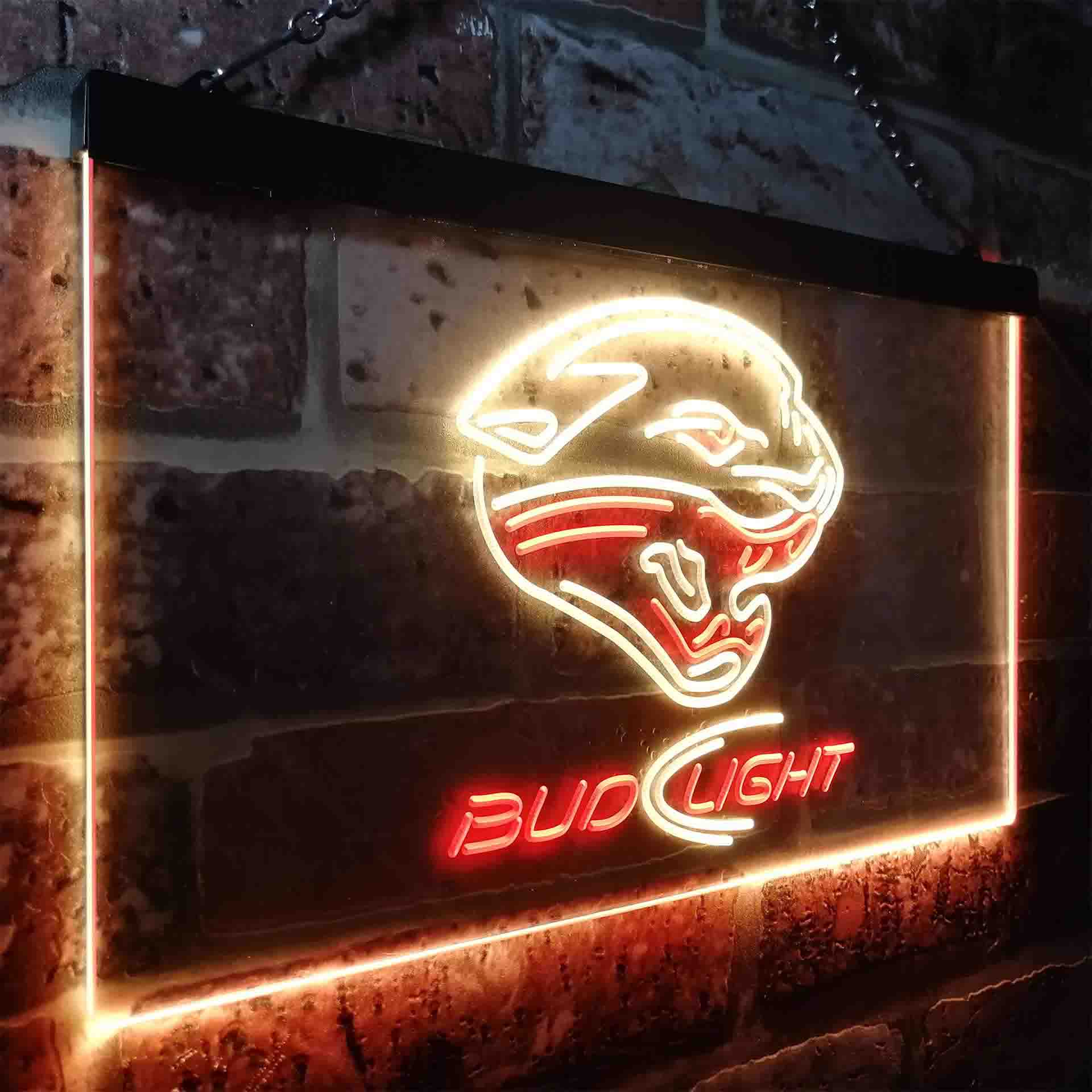 Jacksonville Jaguars Bud Light Neon-Like Led Light Sign